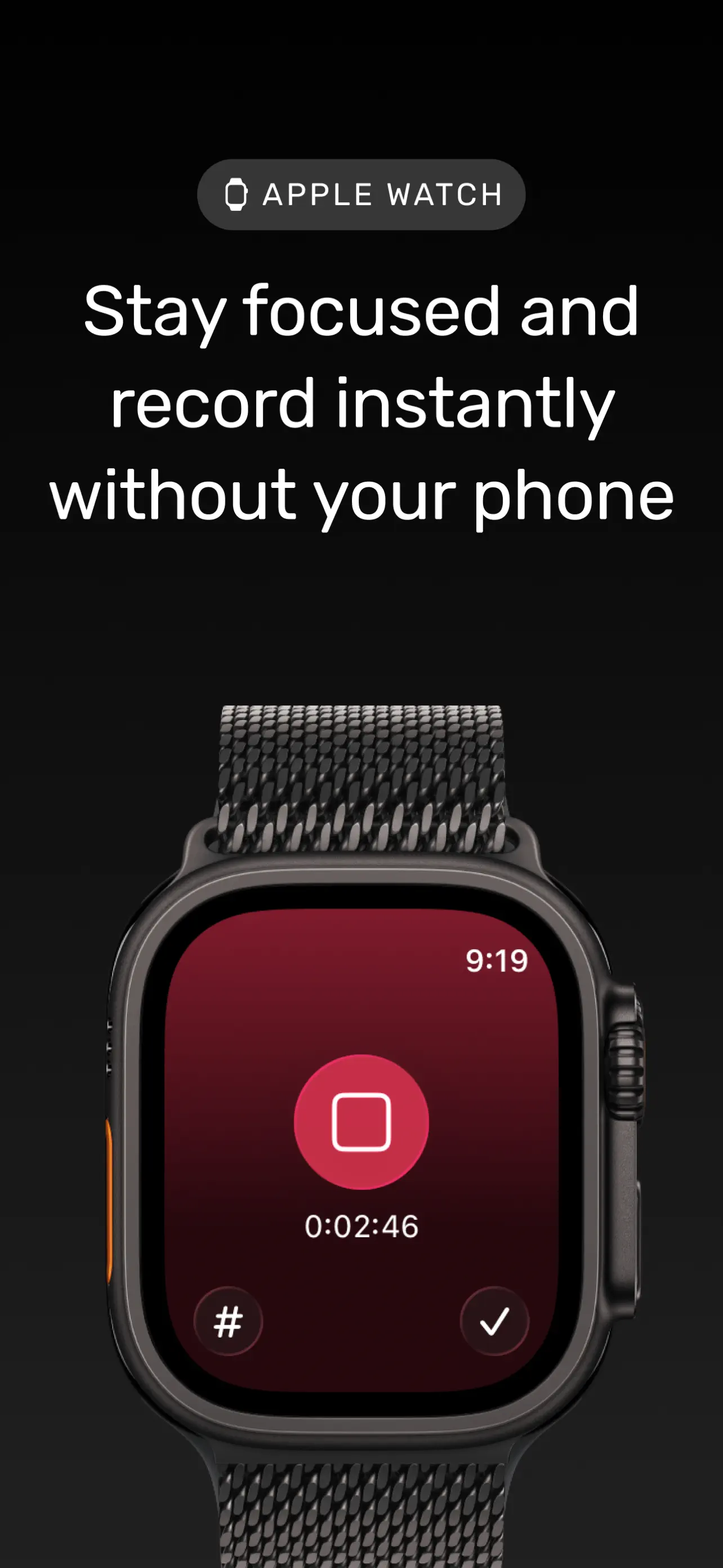 Noted: Record & AI Transcribe App Store screenshot 2