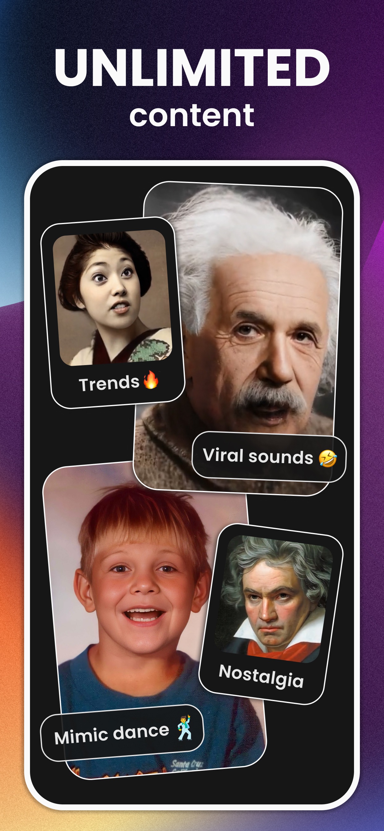 Face Dance: AI Photo Animator App Store screenshot 2