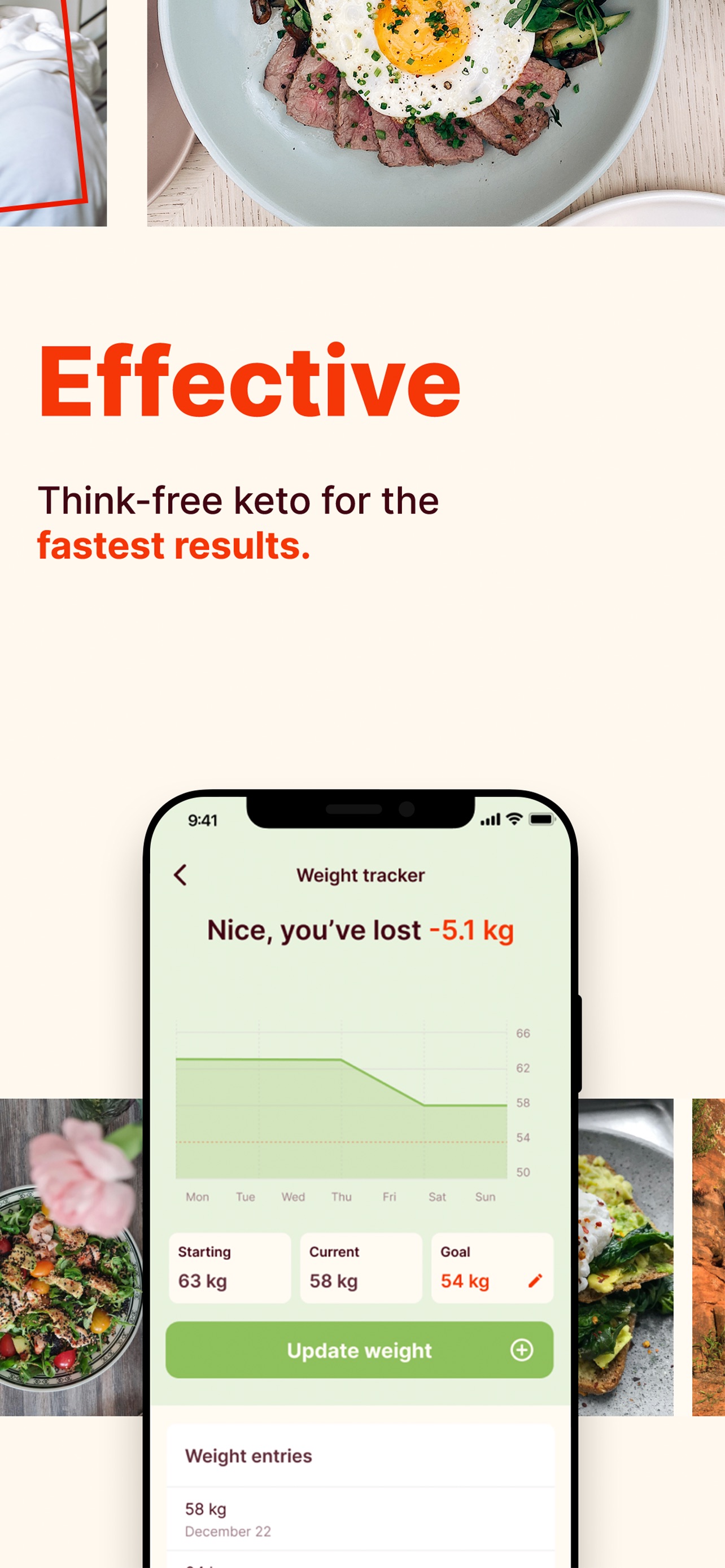 Keto Cycle: Keto Diet App App Store screenshot 2