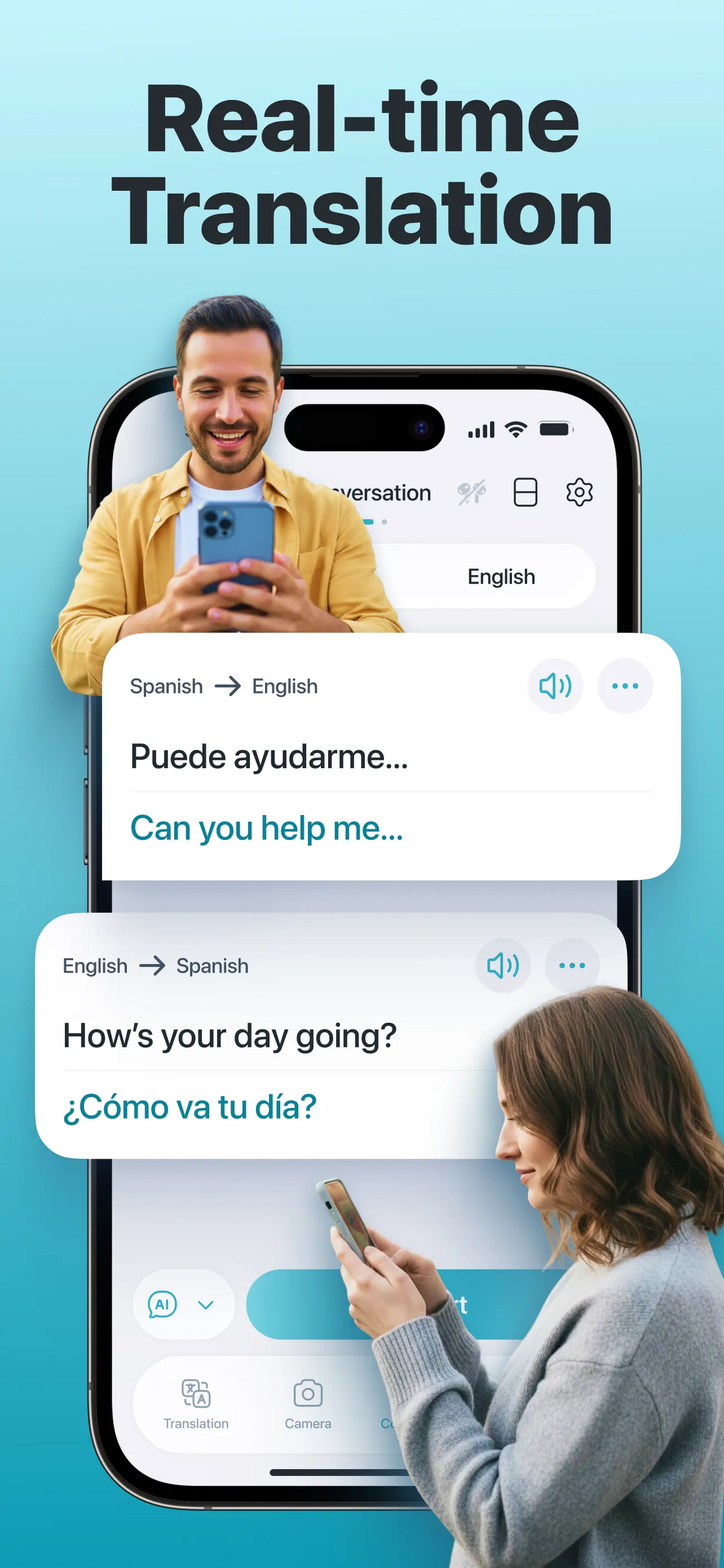 Voice Translator: Translate AI App Store screenshot 3