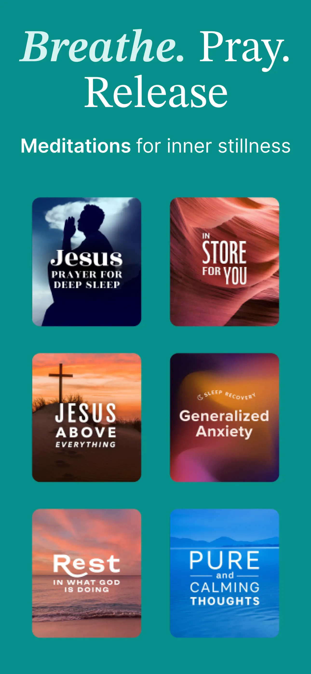 Abide: Bible Prayer Meditation App Store screenshot 3