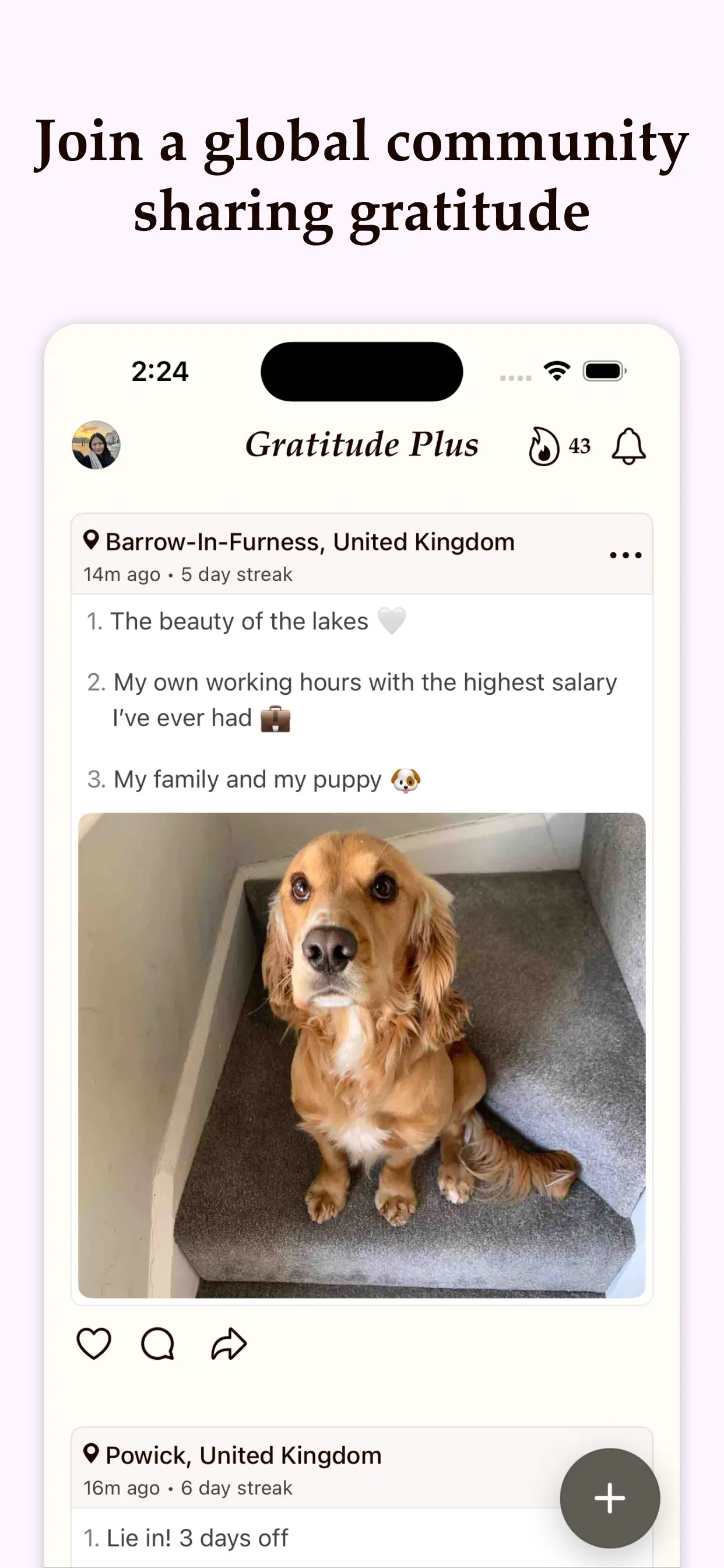 Gratitude Plus – Journal App Store screenshot 4