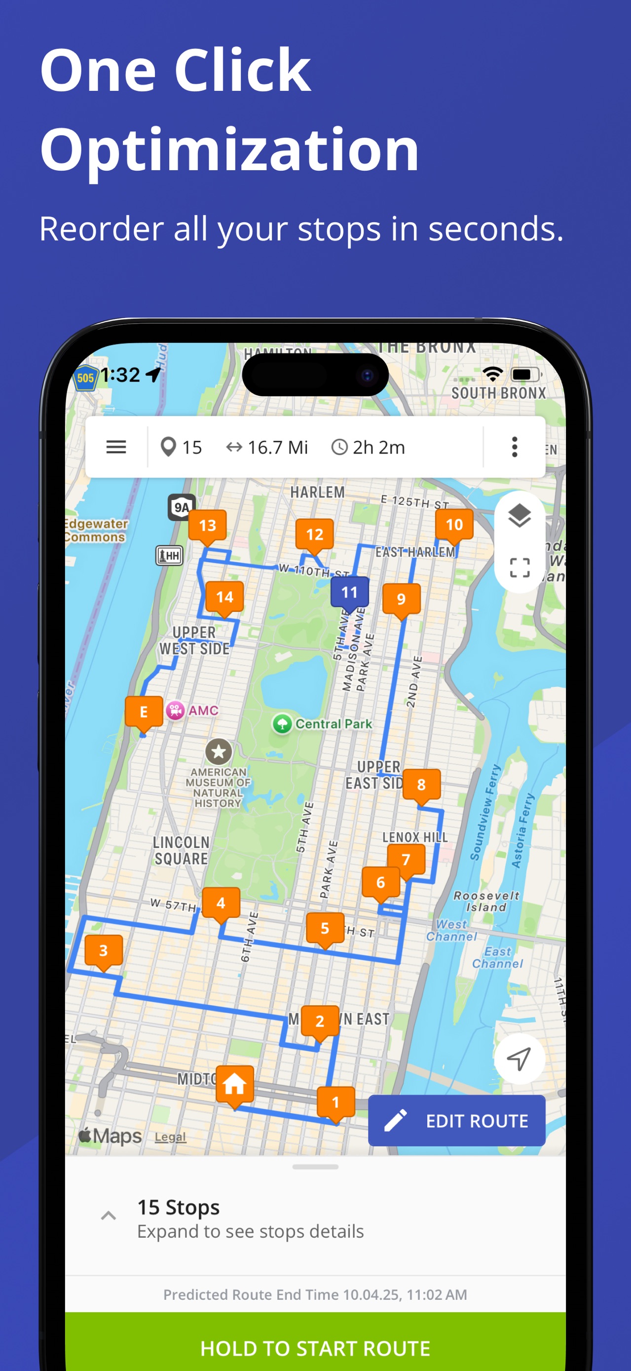 Route4Me Route Planner App Store screenshot 4