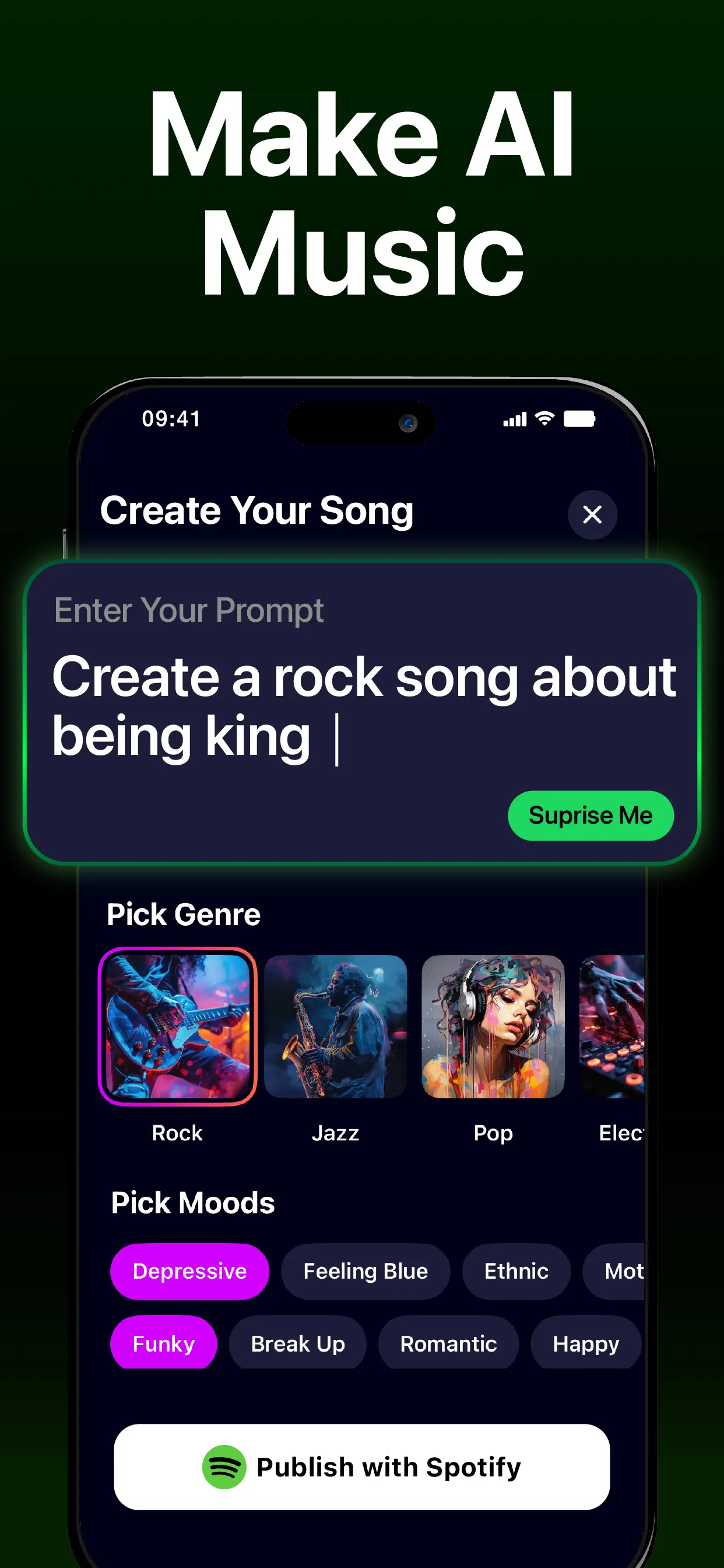 Banger for Artists: AI Music App Store screenshot 2