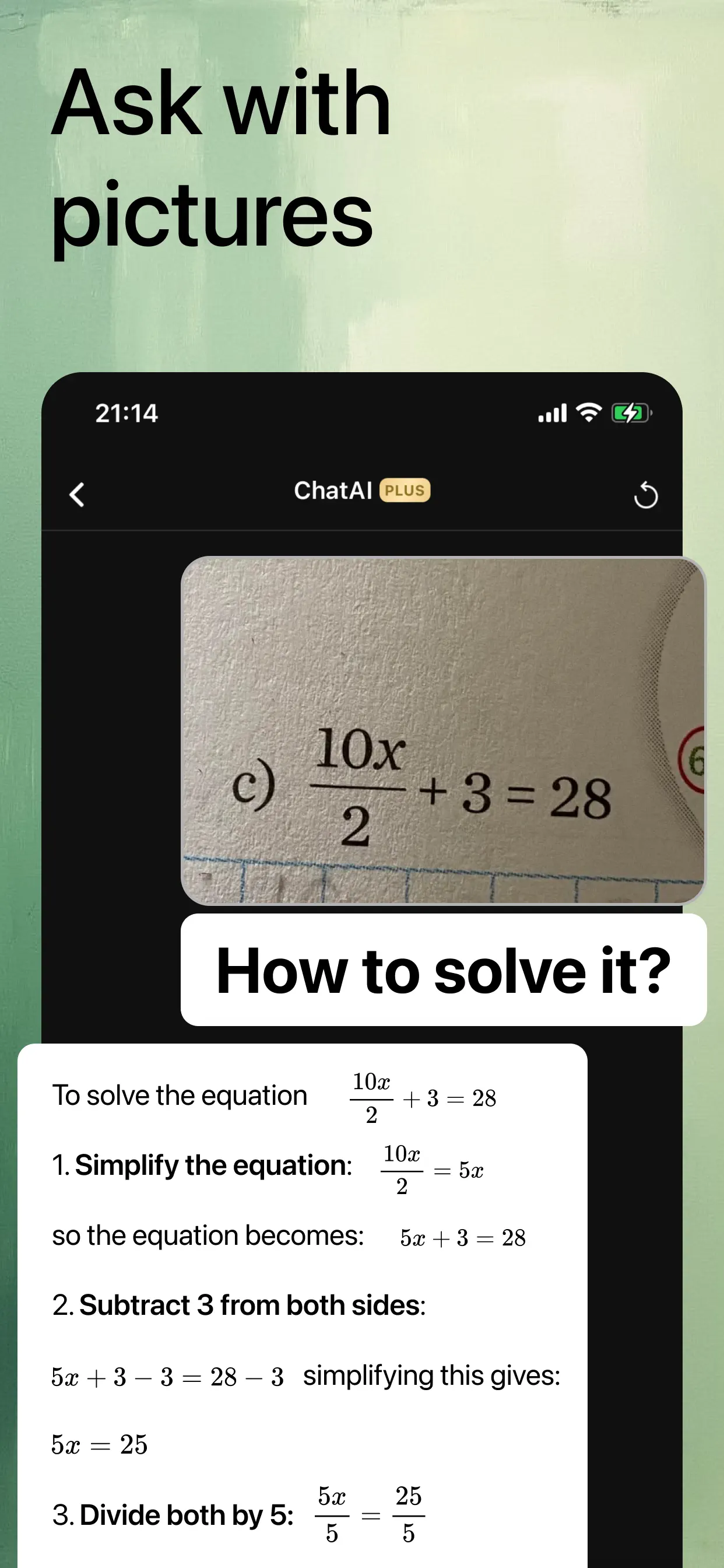 Chat AI: Ask Chatbot Assistant App Store screenshot 3