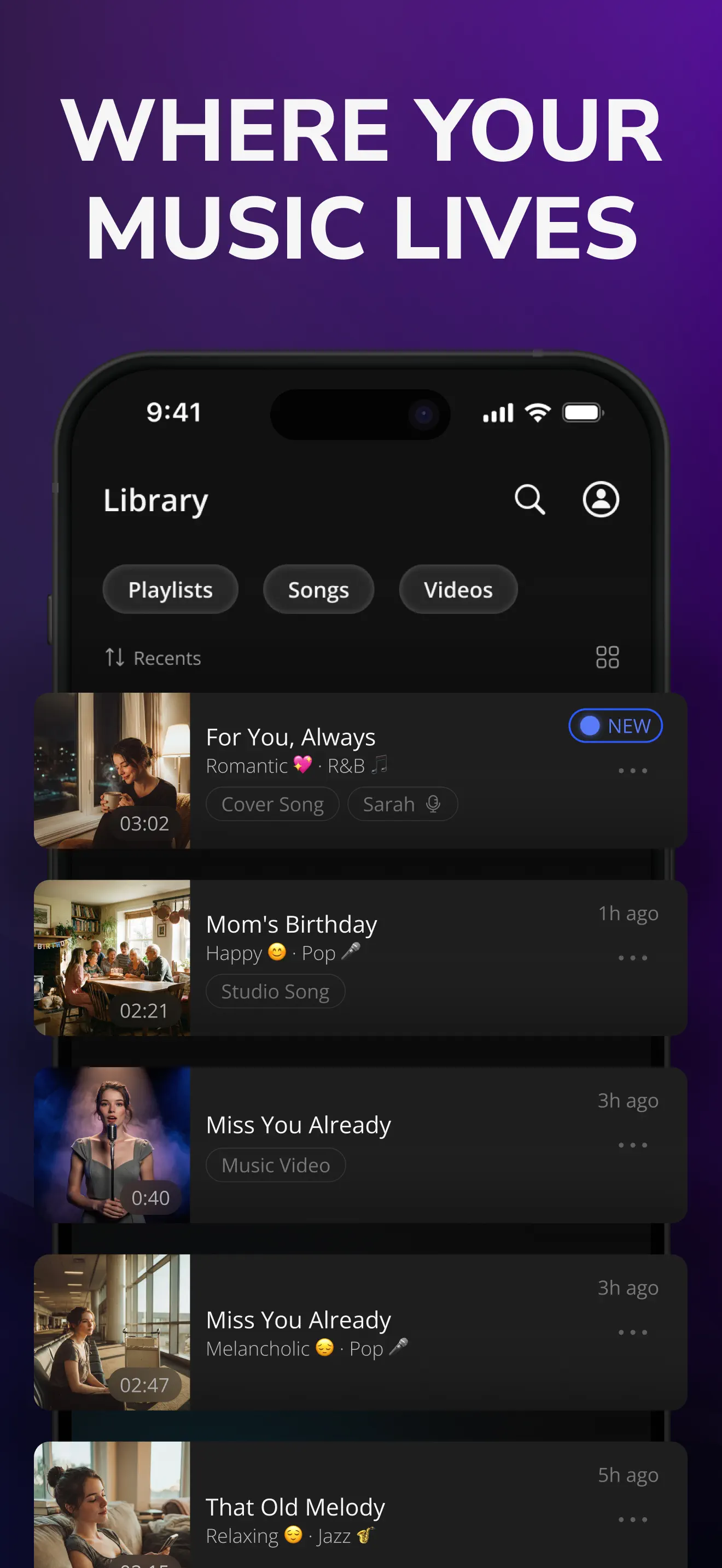 AI Song Generator: Mozart App Store screenshot 3