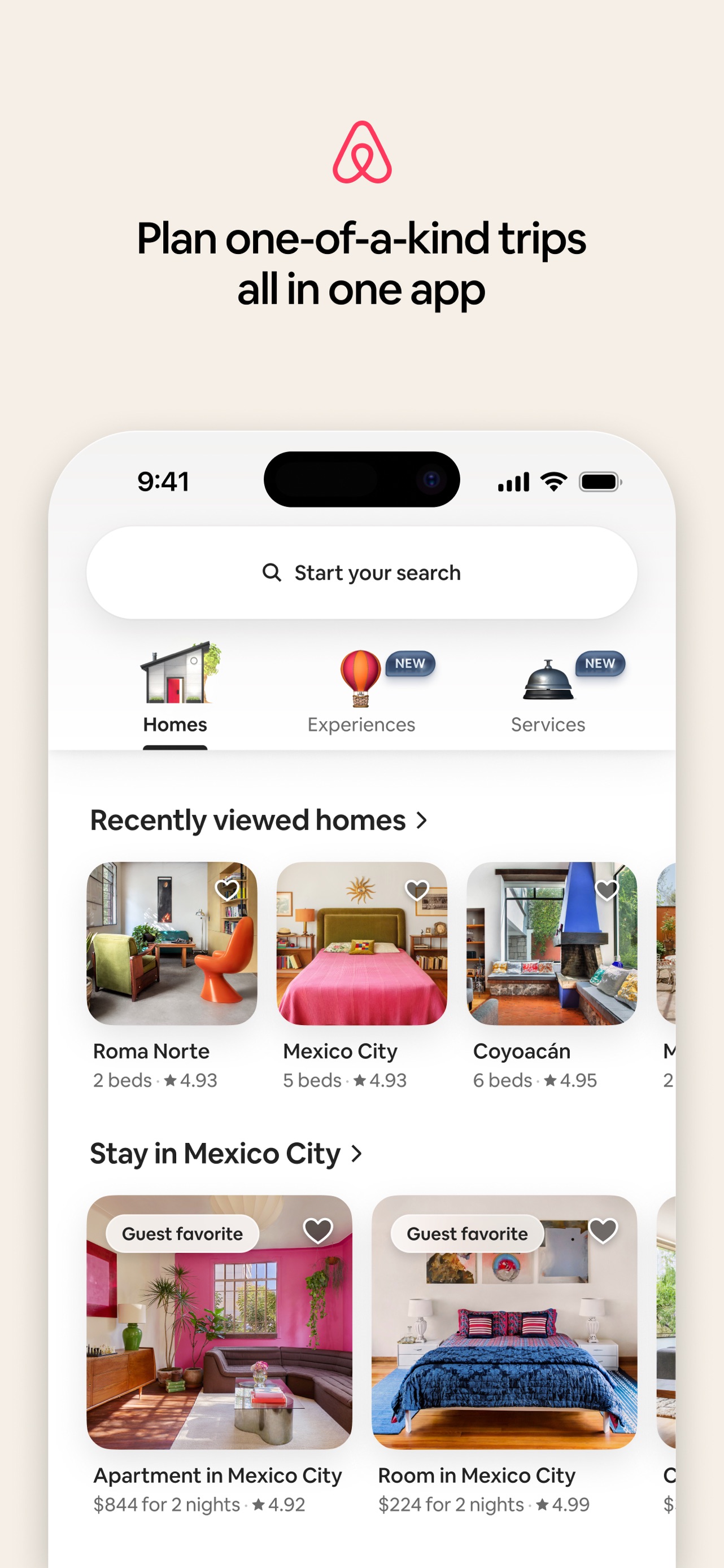Airbnb App Store screenshot 2