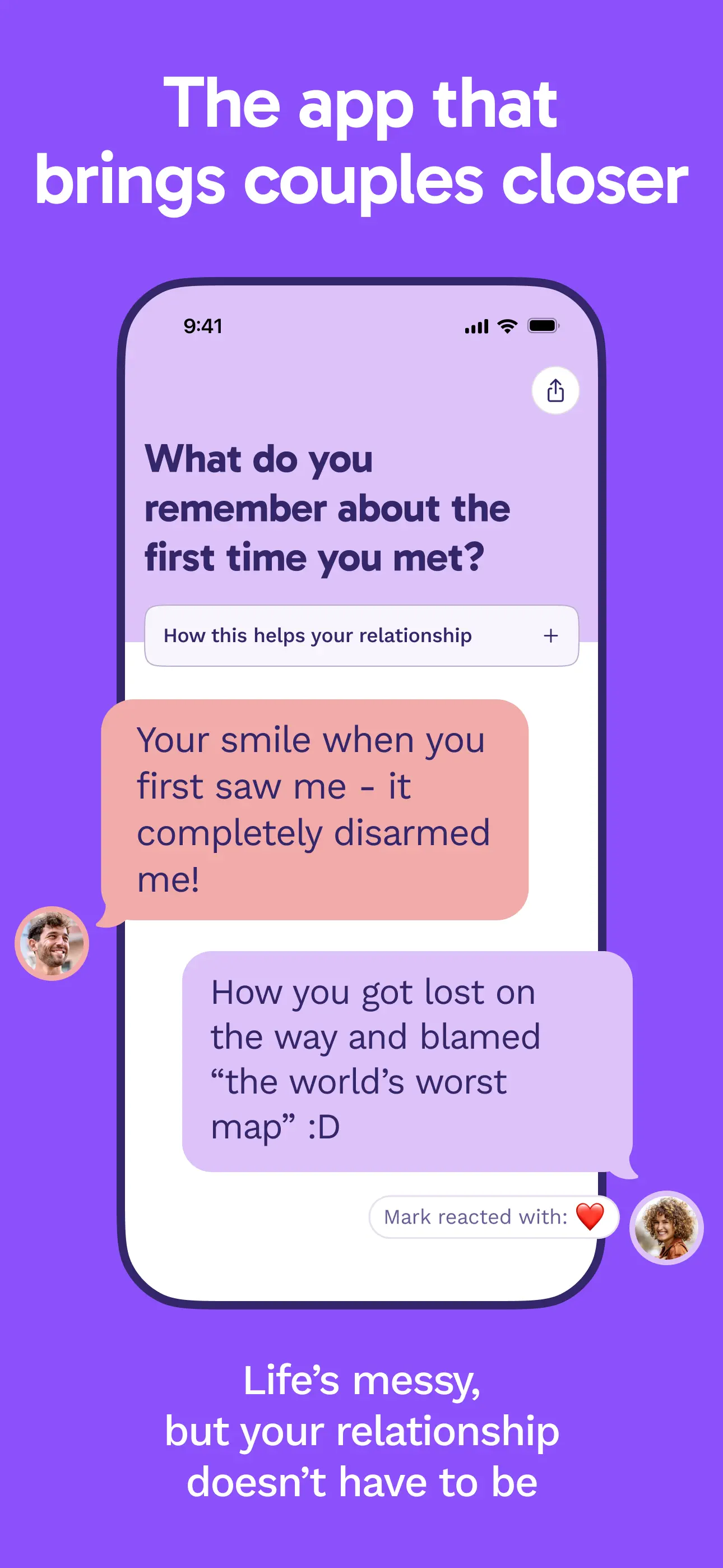 Paired: Couples & Relationship App Store screenshot 2