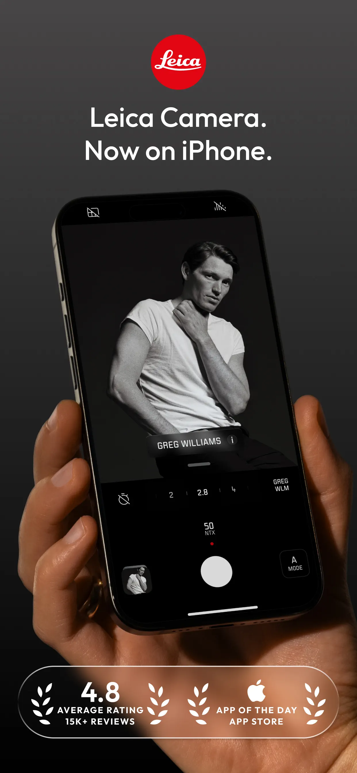 Leica LUX - Pro Manual Camera App Store screenshot 2