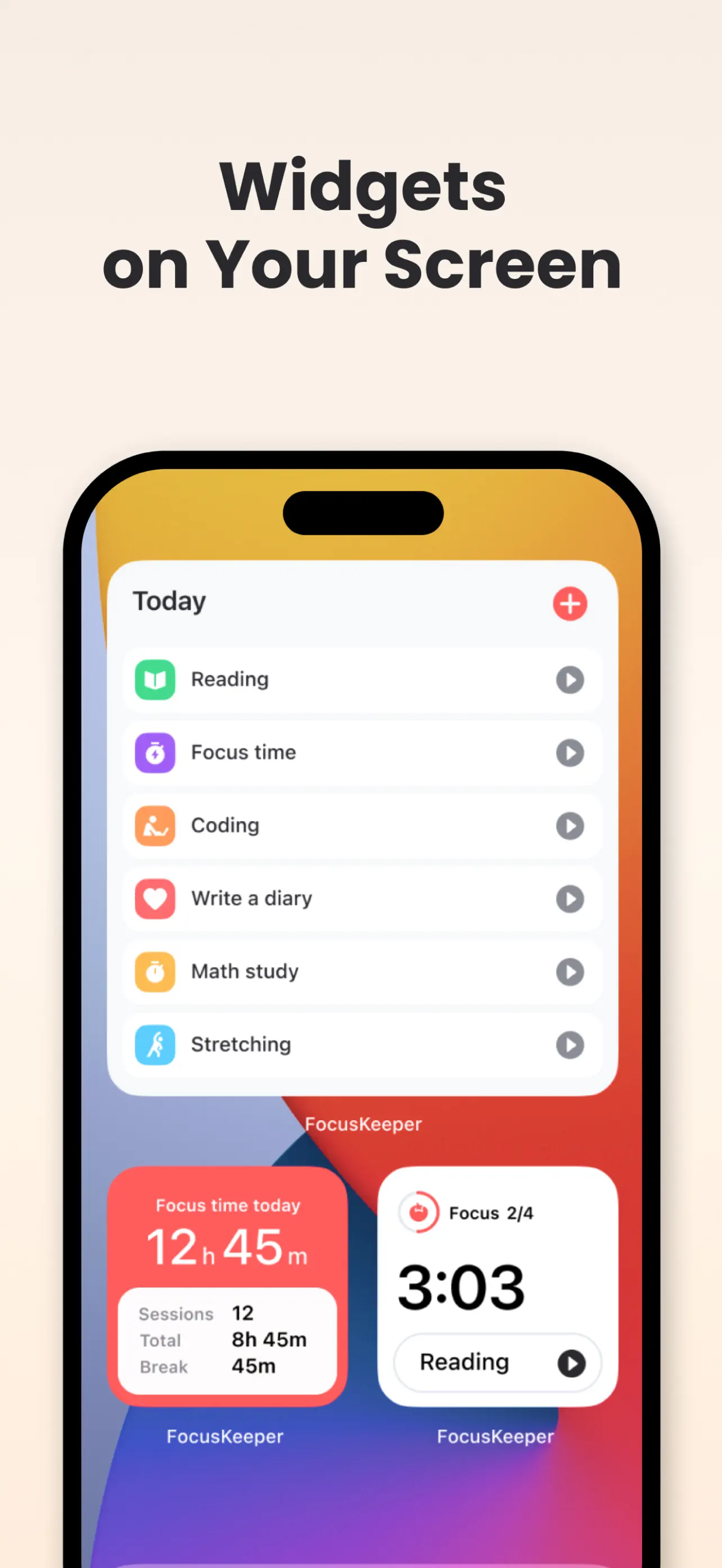 Focus Keeper - Pomodoro Timer App Store screenshot 4