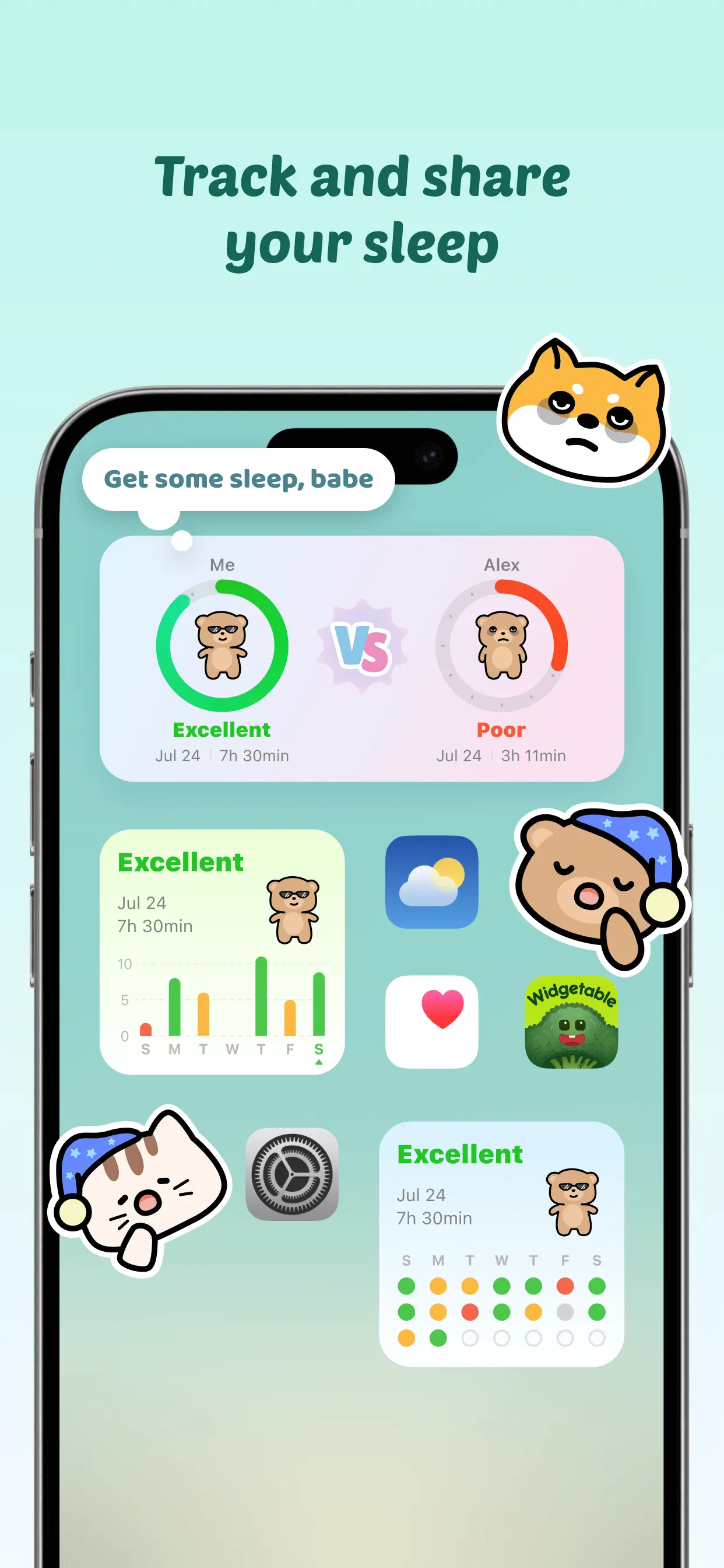 Widgetable: Besties & Couples App Store screenshot 4