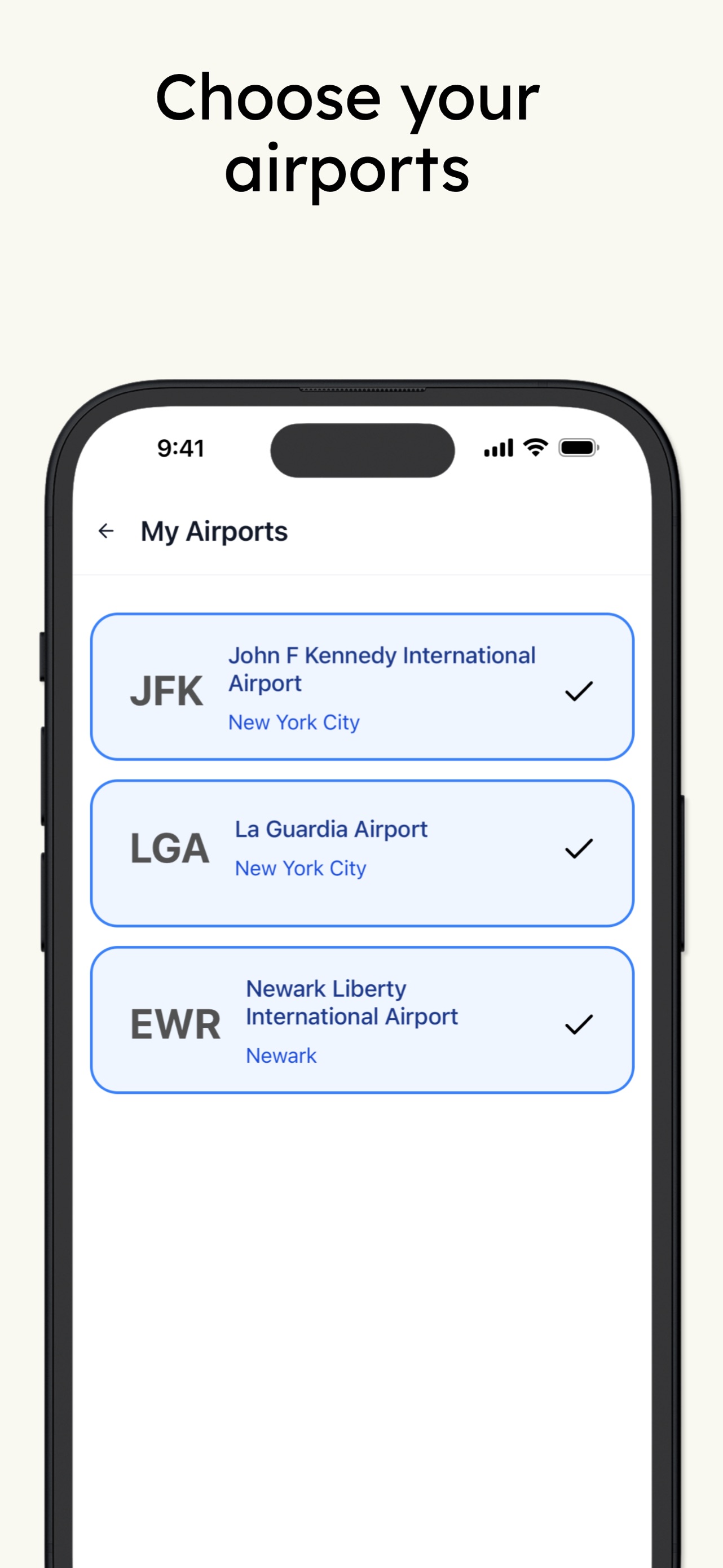Airclub - Flight Deals App Store screenshot 1