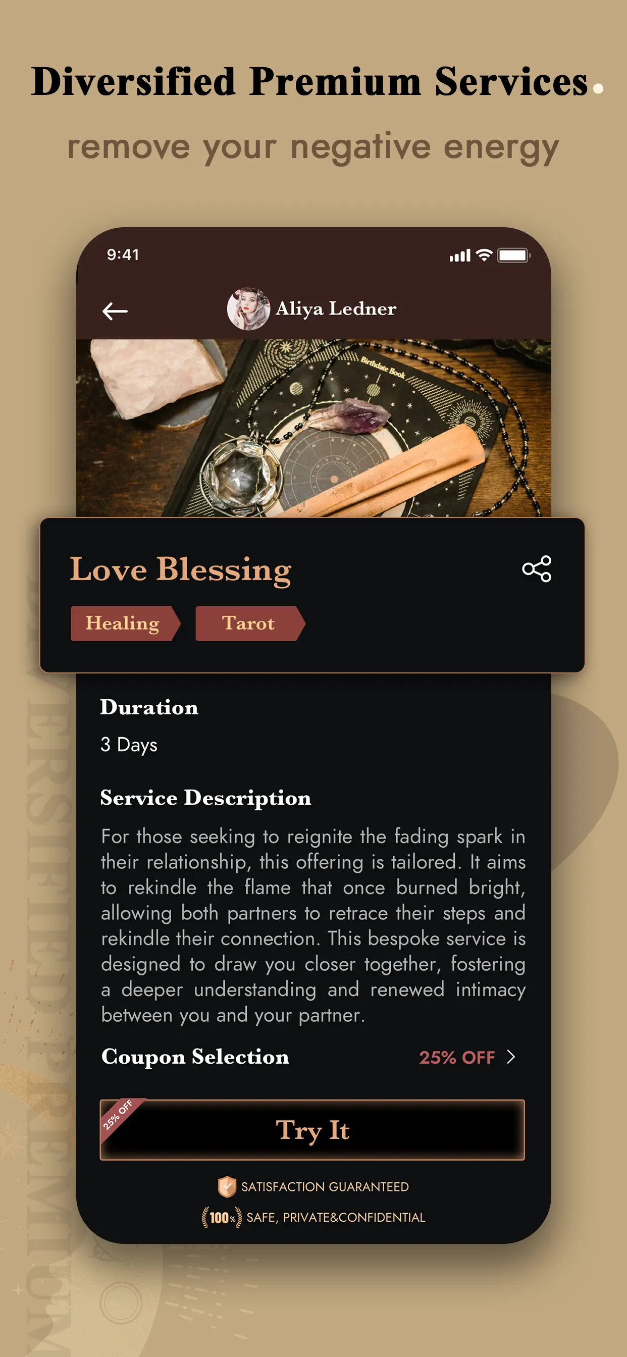 Pocket Insight Psychic Reading App Store screenshot 4