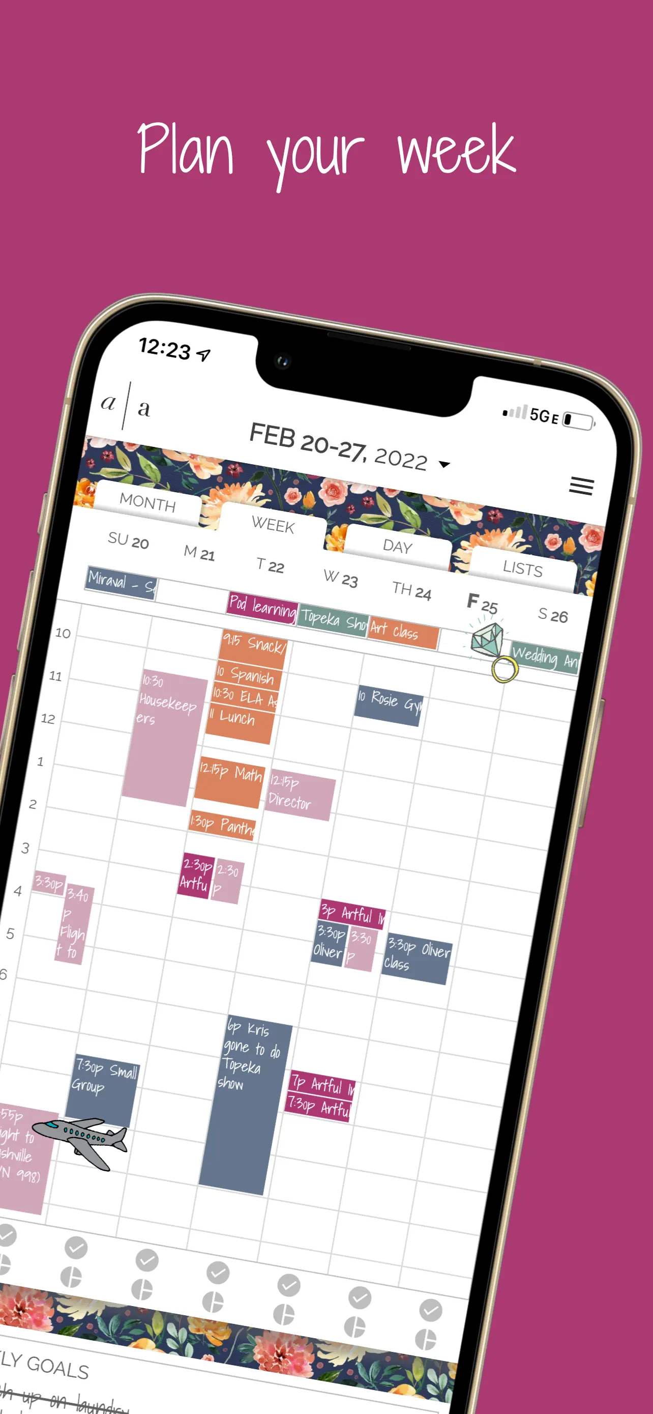 Artful Agenda App Store screenshot 3