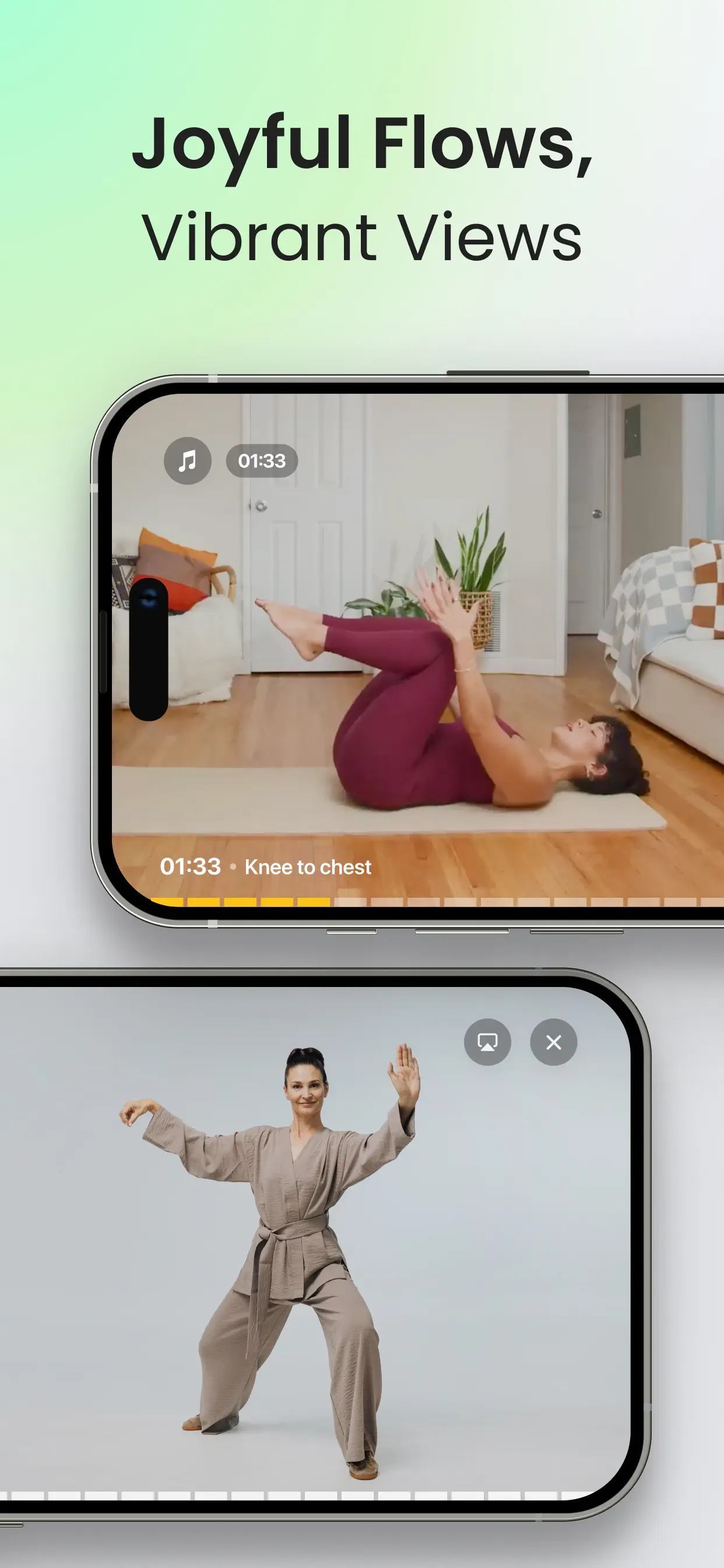 Yoga-Go: Tai Chi & Pilates App Store screenshot 2
