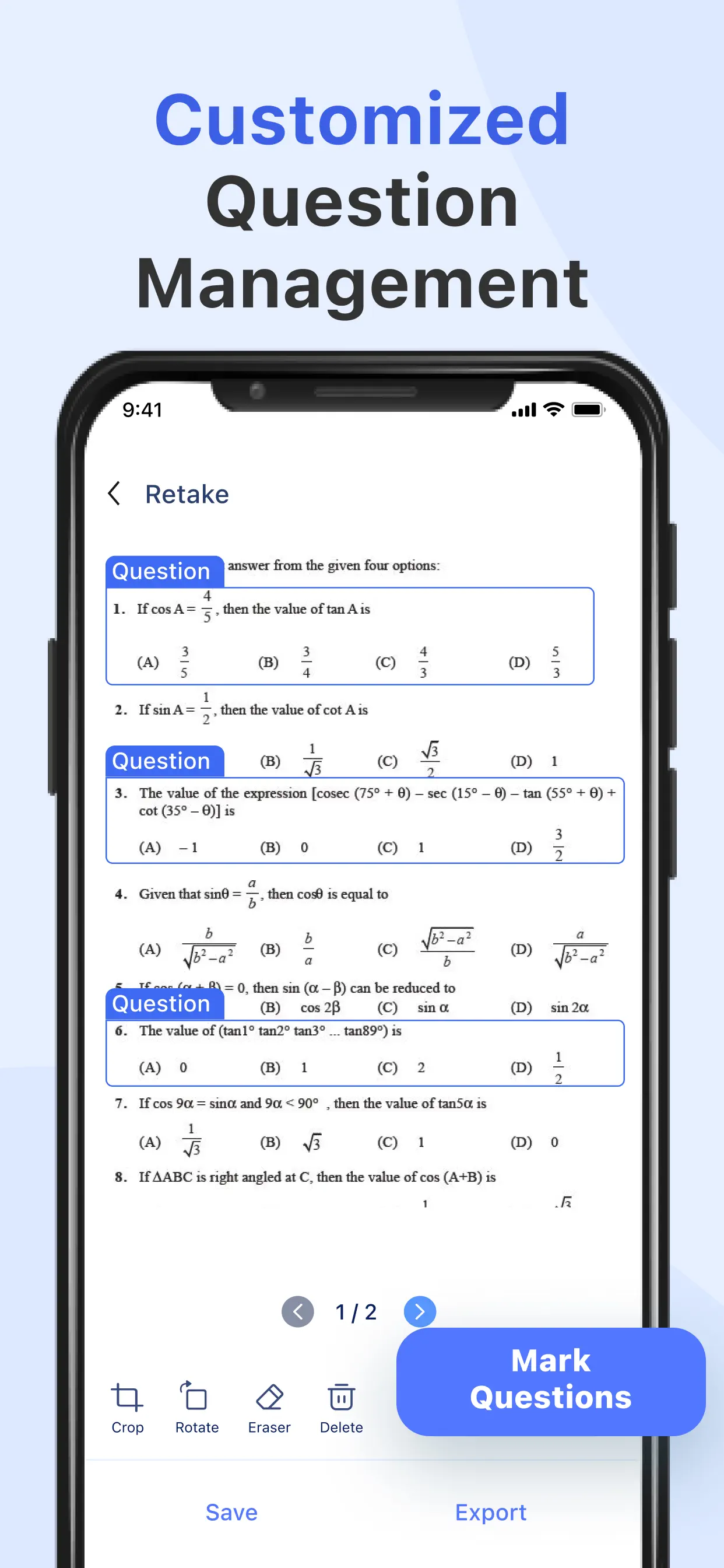 GradeUp: Homework Scanner App Store screenshot 3