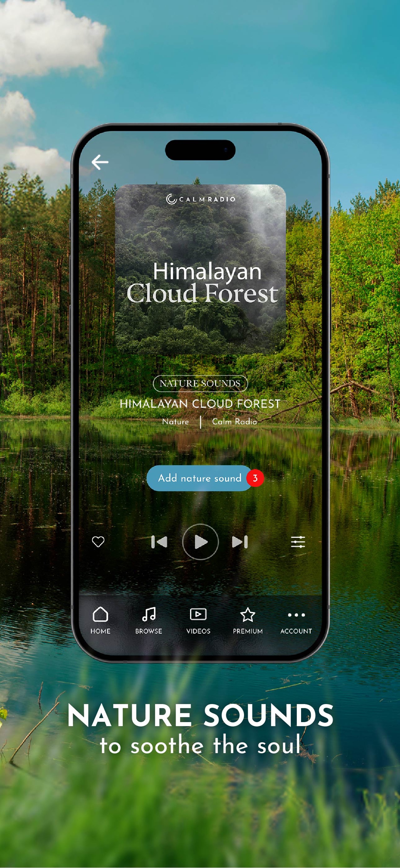 Calm Radio - Music to Relax App Store screenshot 1