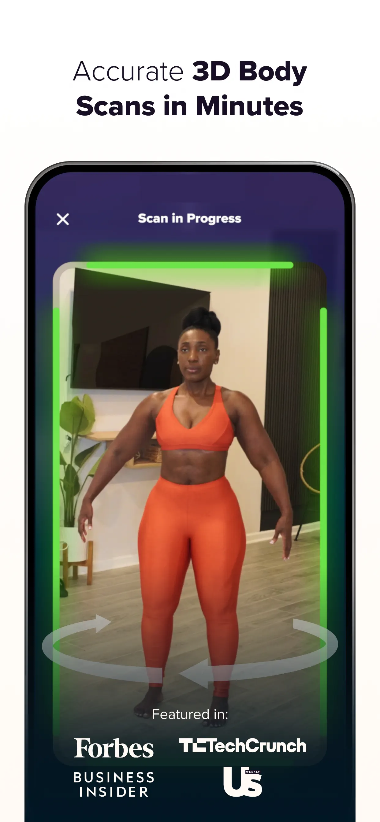 ZOZOFIT: 3D Body Scanner App Store screenshot 1