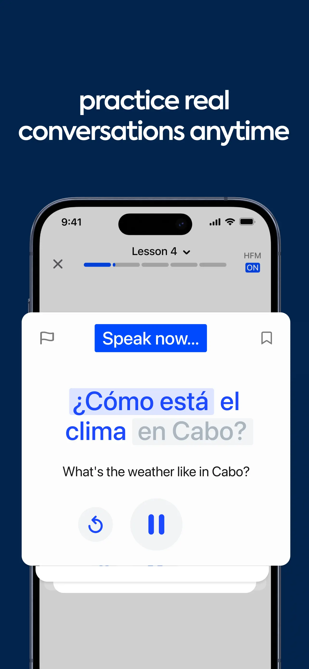 Speak: Language Learning App Store screenshot 2
