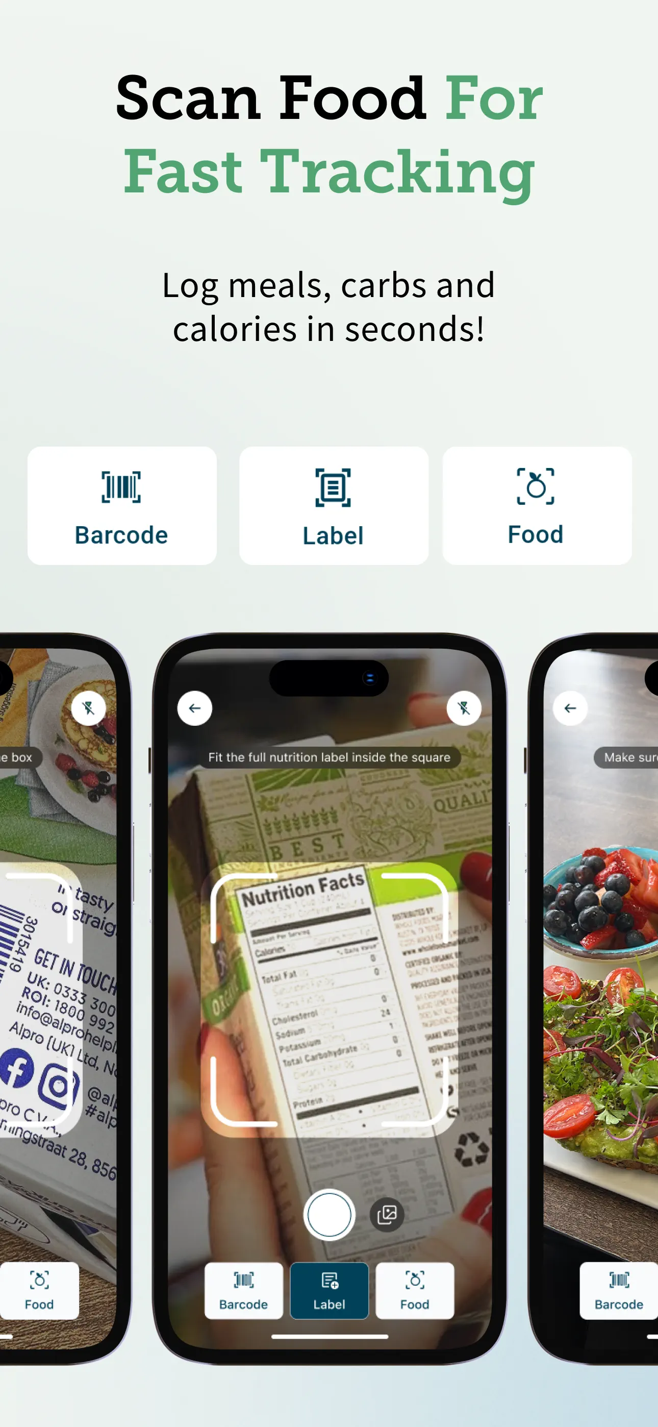 Carbs & Cals: Diet & Diabetes App Store screenshot 4