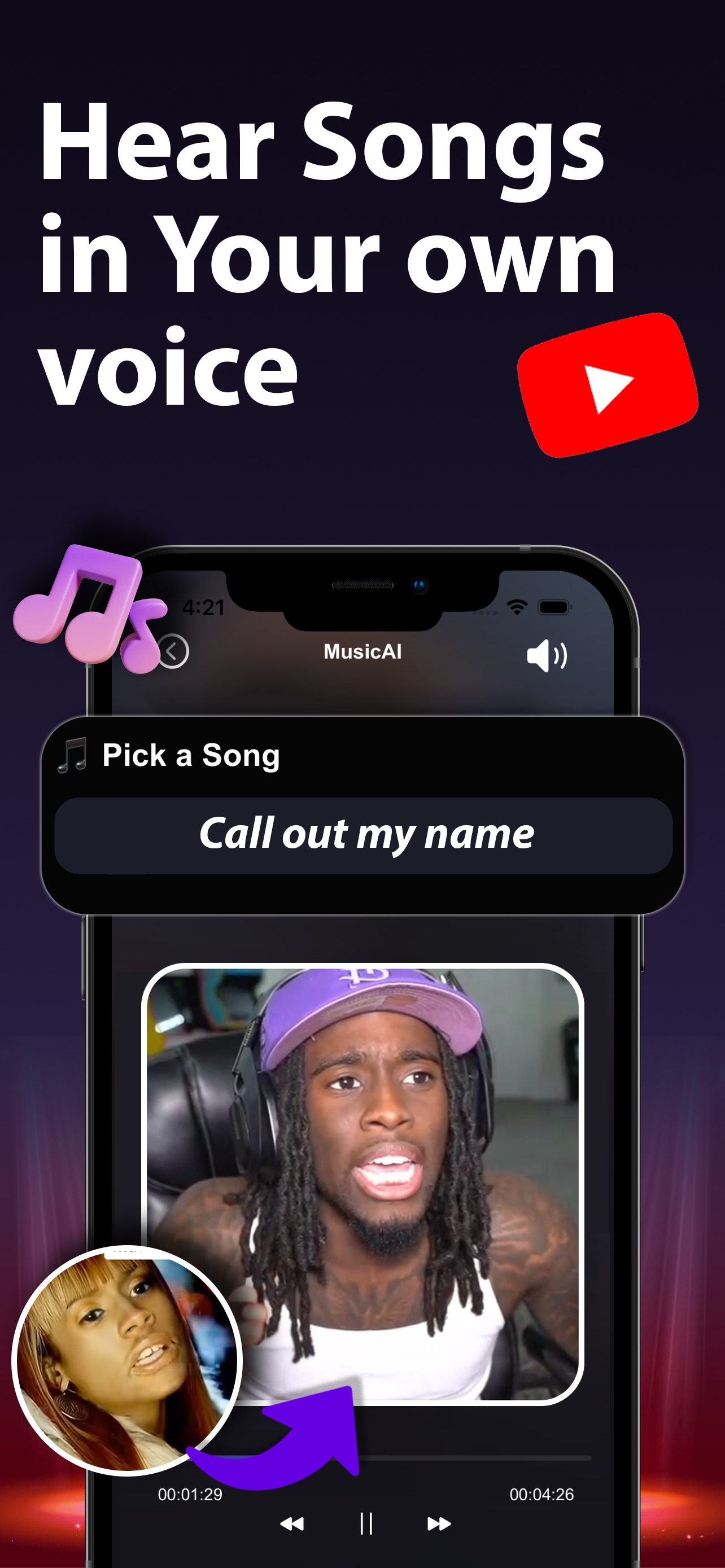 Voice Changer ™ - AI Voice App App Store screenshot 1