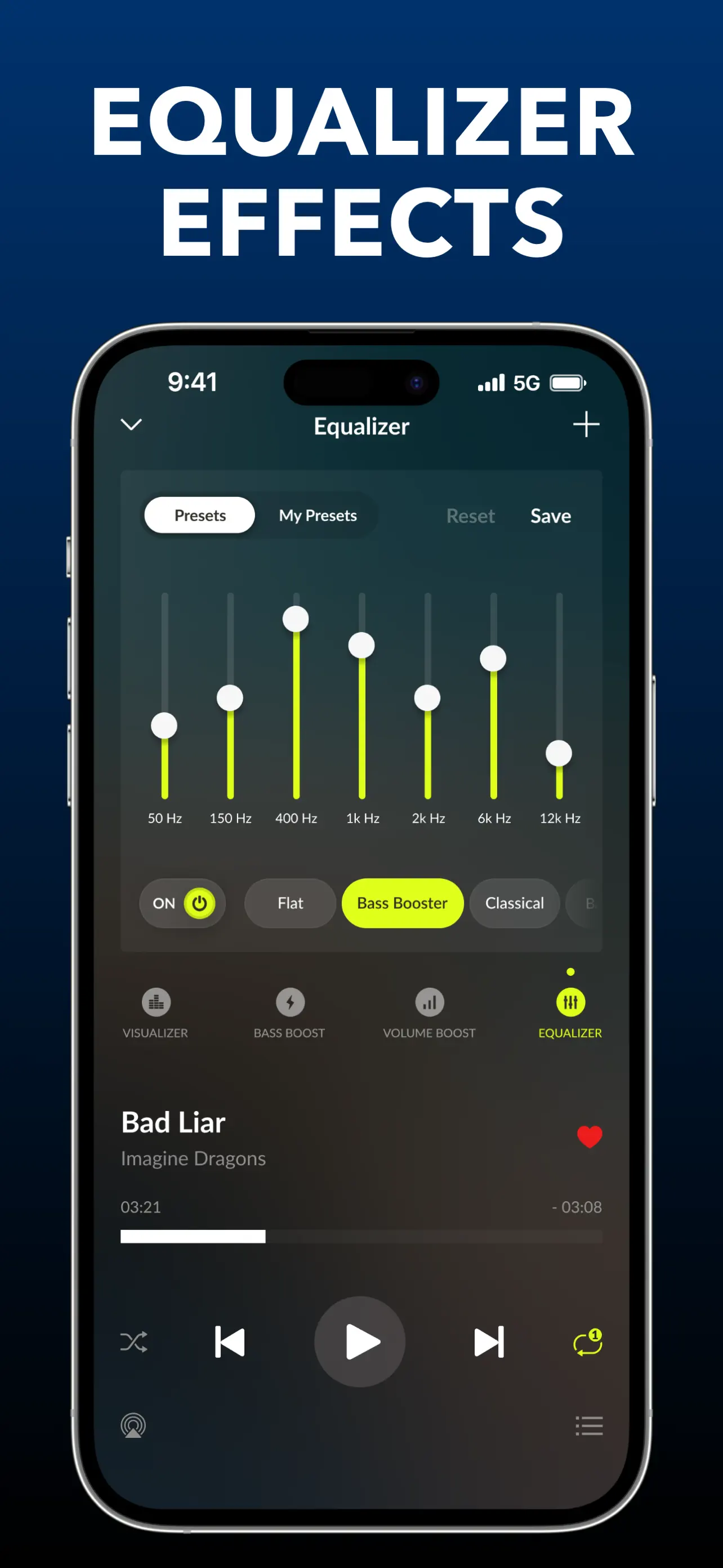 Equalizer Fx: Bass Booster App App Store screenshot 2