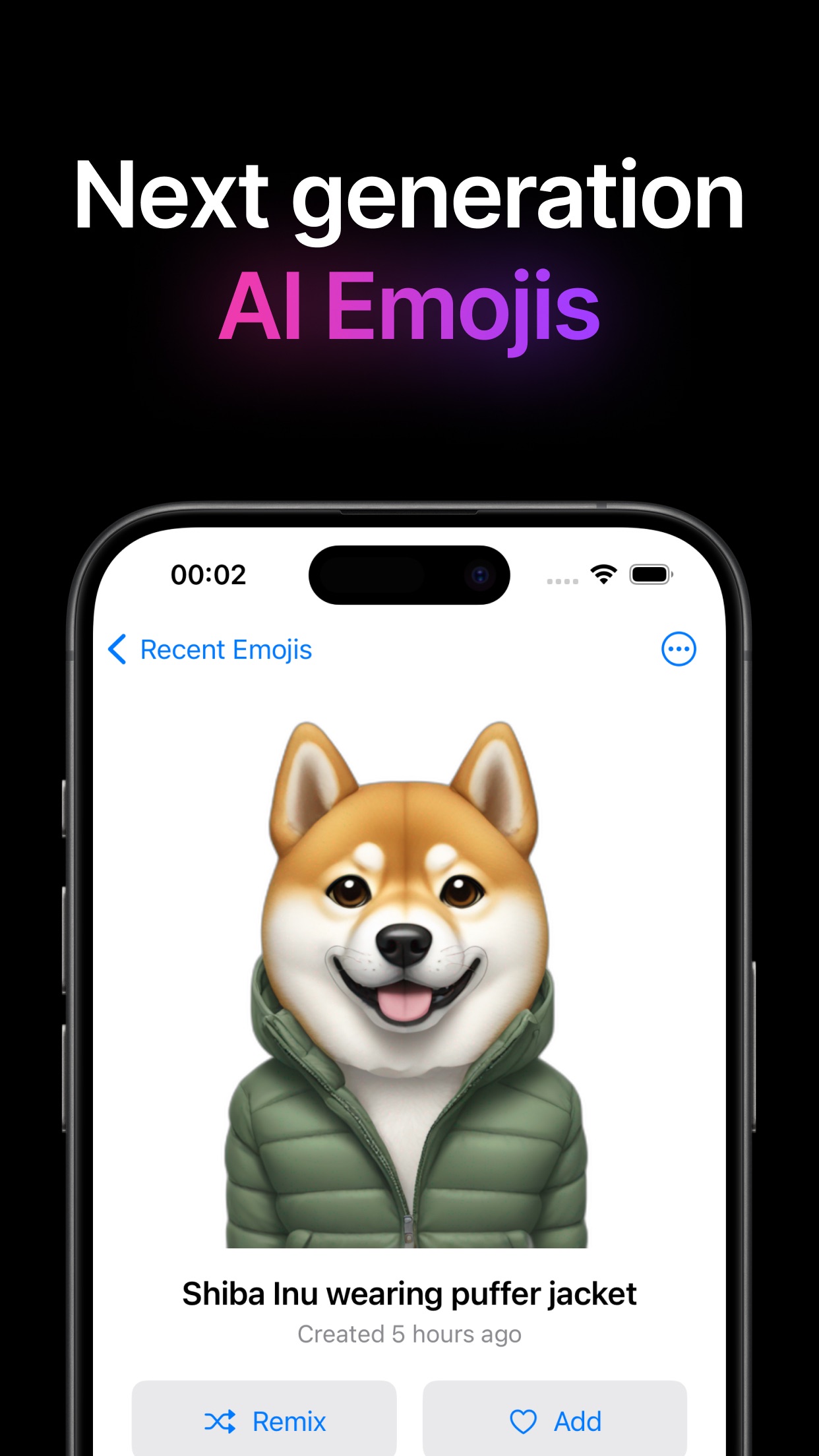 AI Emojis Keyboard App Store screenshot 1