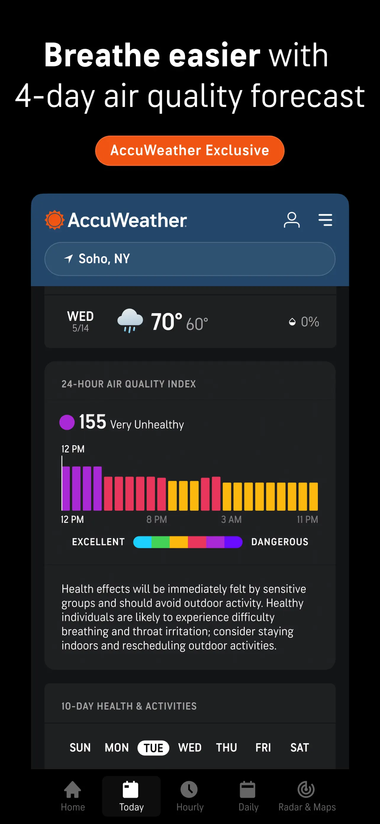 AccuWeather: Weather Forecast App Store screenshot 4