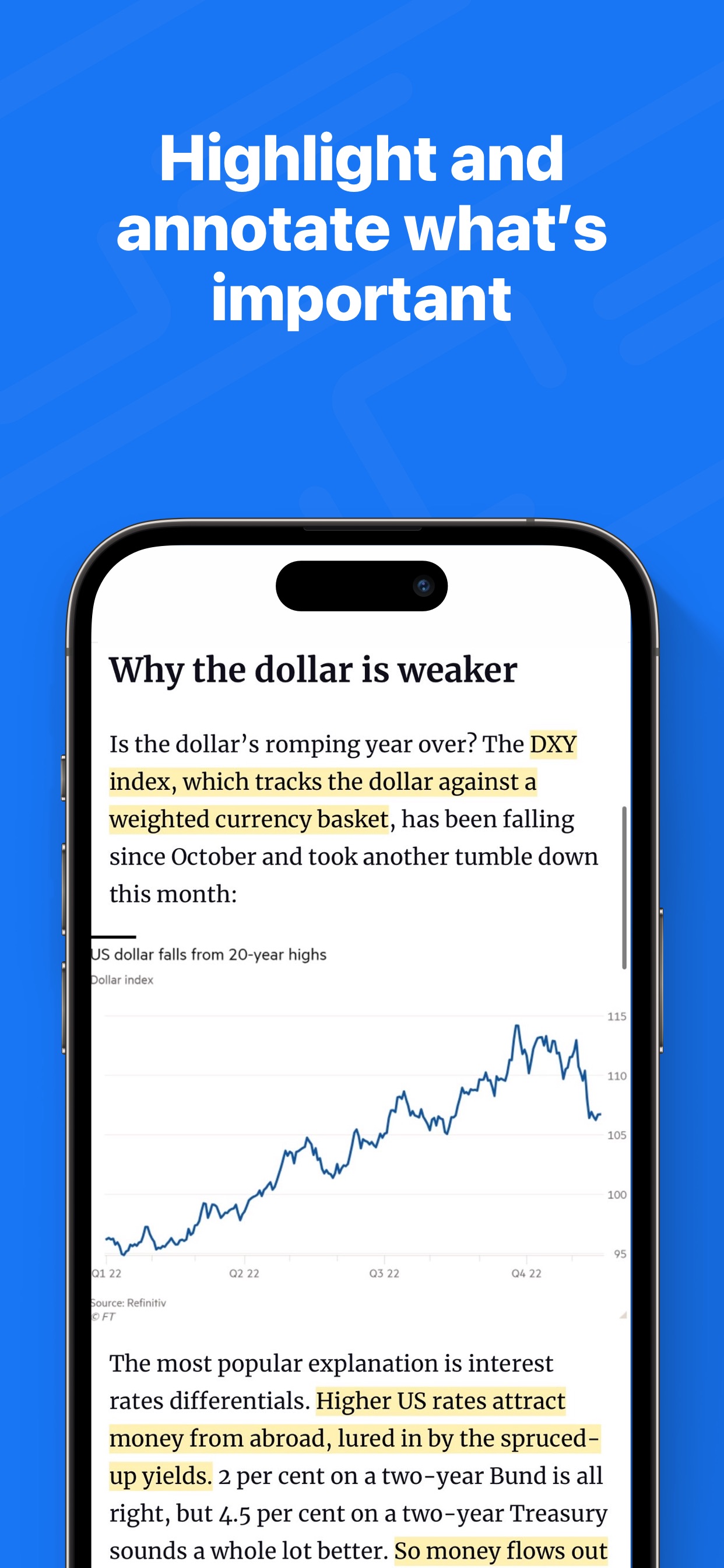Inoreader: News & RSS reader App Store screenshot 1