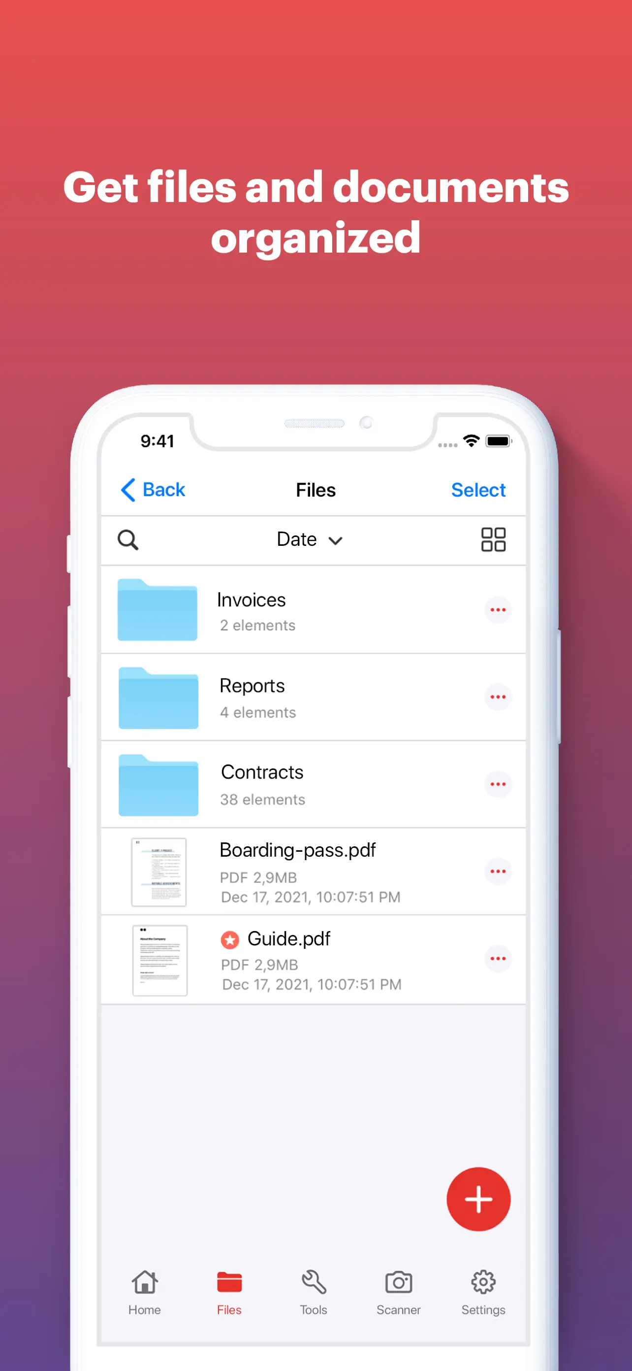 iLovePDF - PDF Editor & Scan App Store screenshot 4