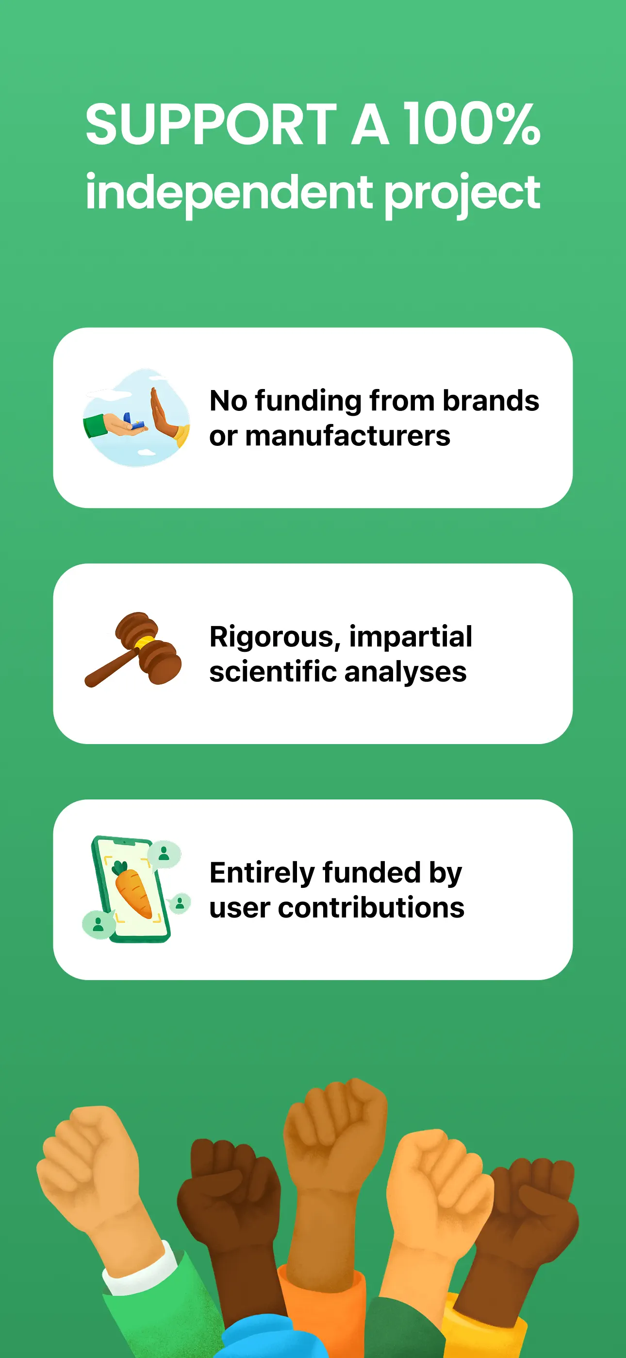 Yuka - Food & Cosmetic Scanner App Store screenshot 4