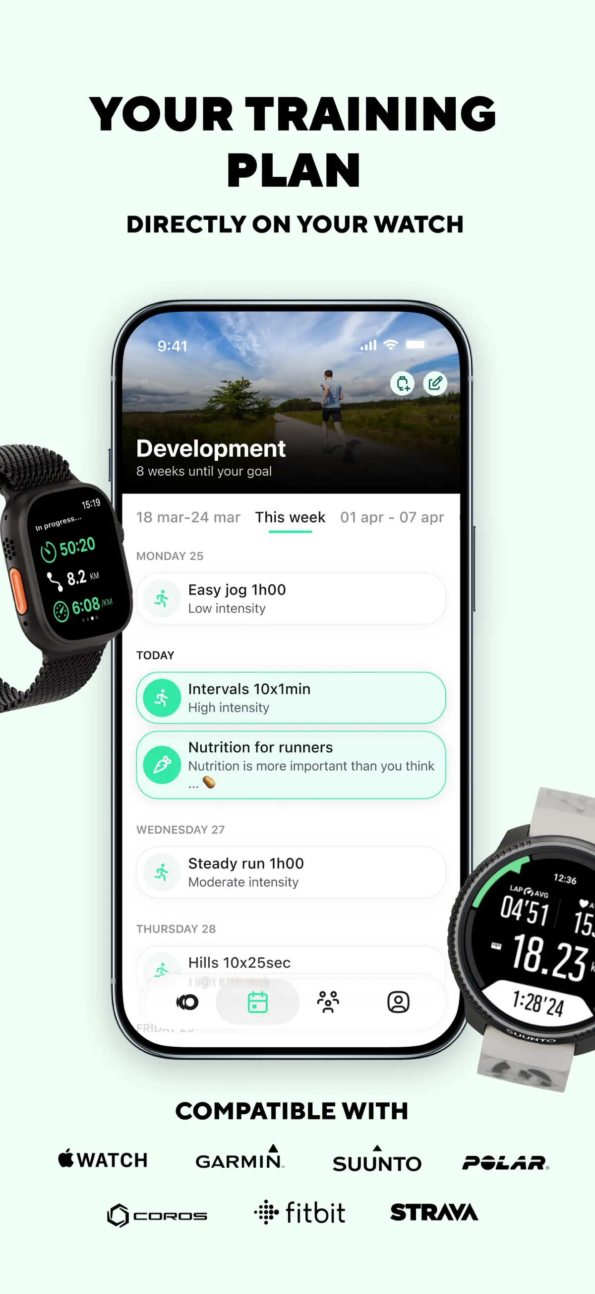 RunMotion - Running Coach App Store screenshot 1