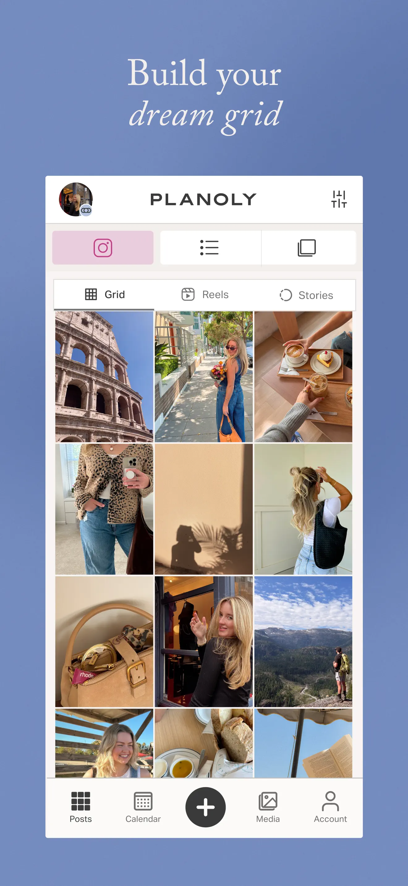 Planoly: Social Media Planner App Store screenshot 4