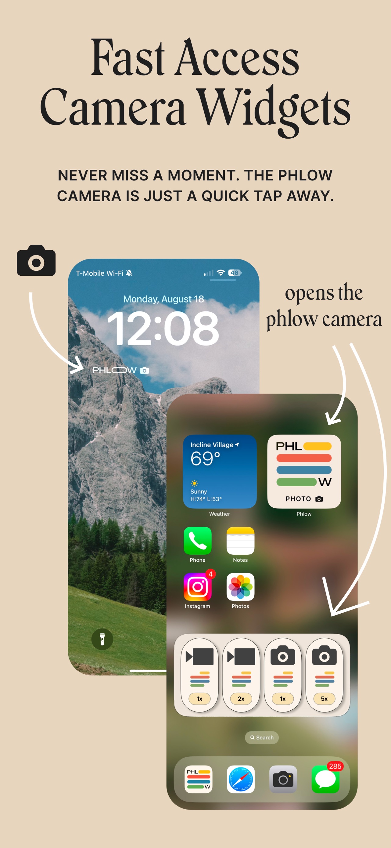 Phlow: Pro Camera Photo Editor App Store screenshot 1