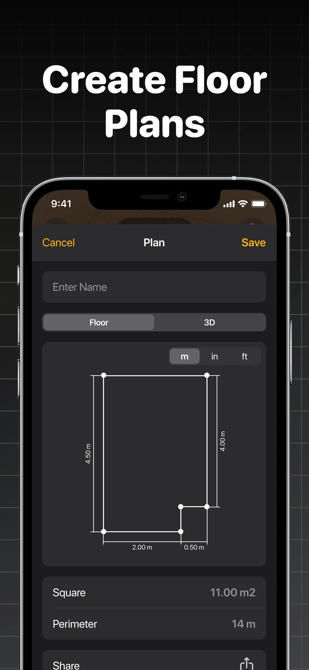The Tape Measure & 3D Scanner App Store screenshot 3