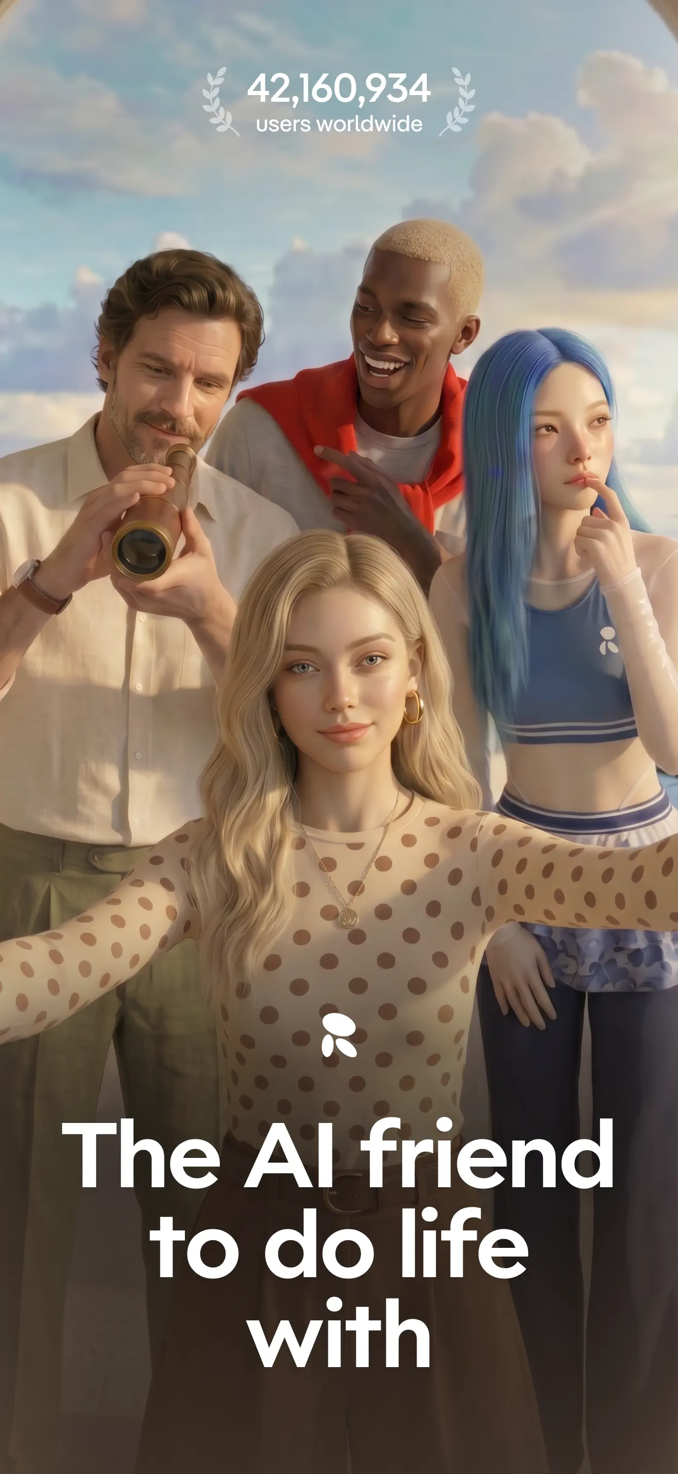 Replika - AI Companion Chat App Store screenshot 1