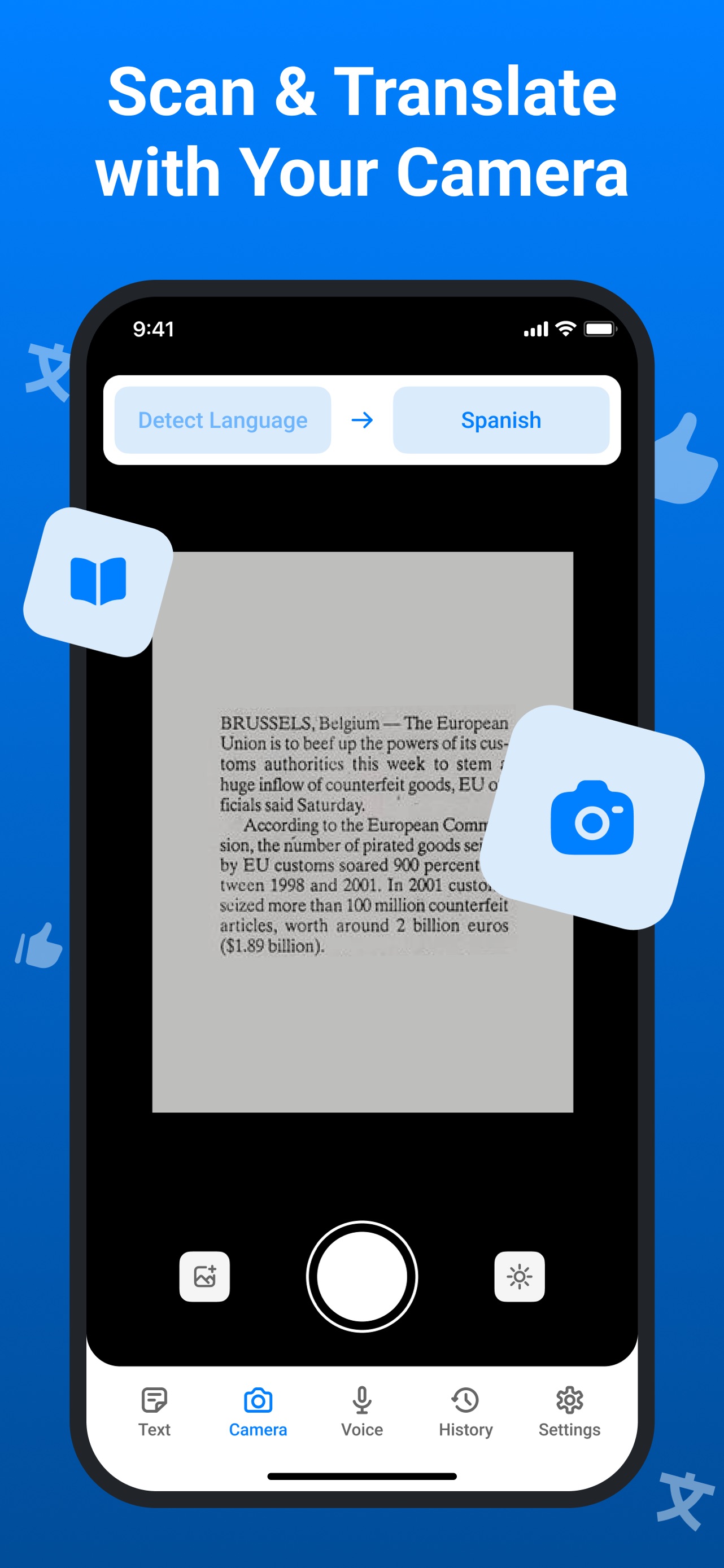 QuickTranslate AI: Text&Voice App Store screenshot 2