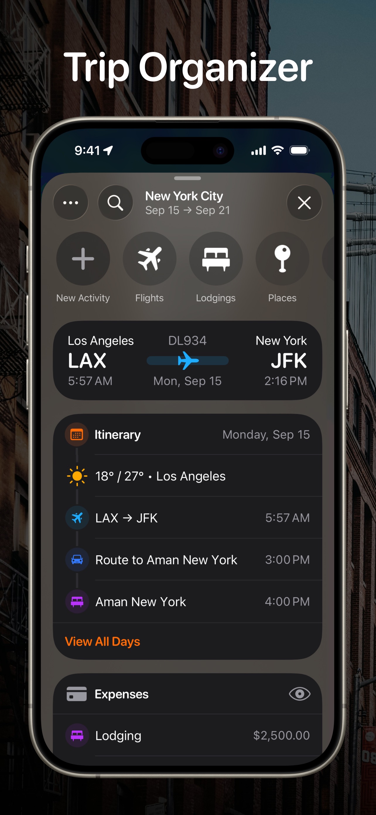 Tripsy: Travel Planner App Store screenshot 3
