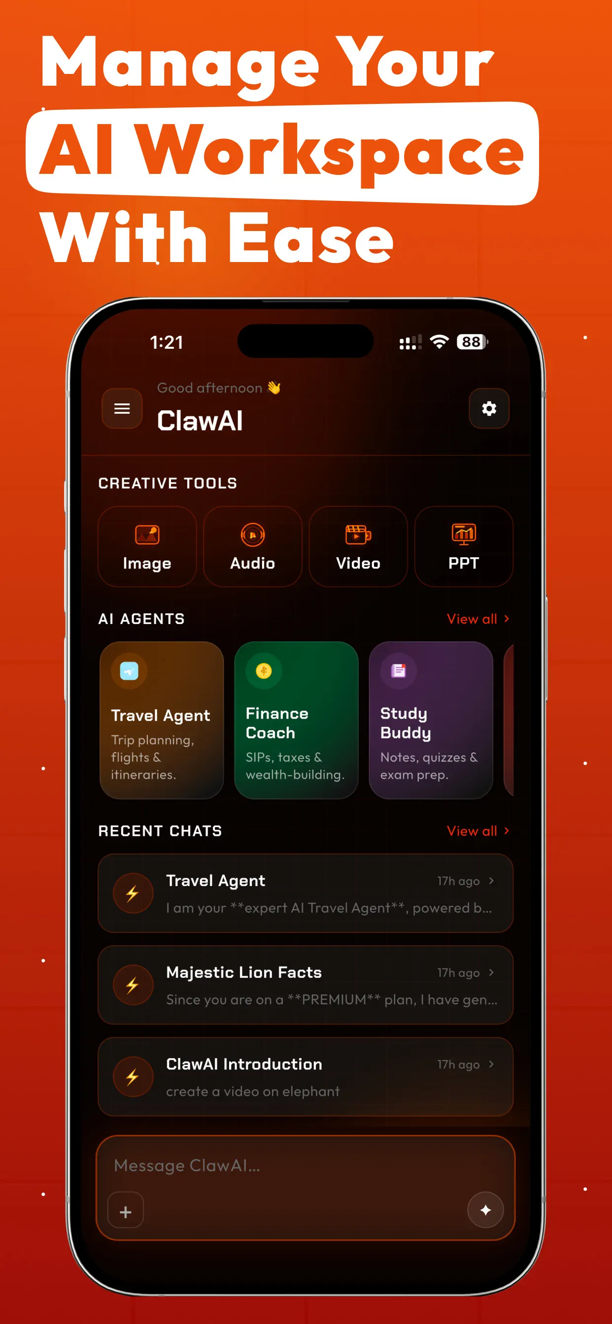 Open Chatbot Agents - Claw AI App Store screenshot 4