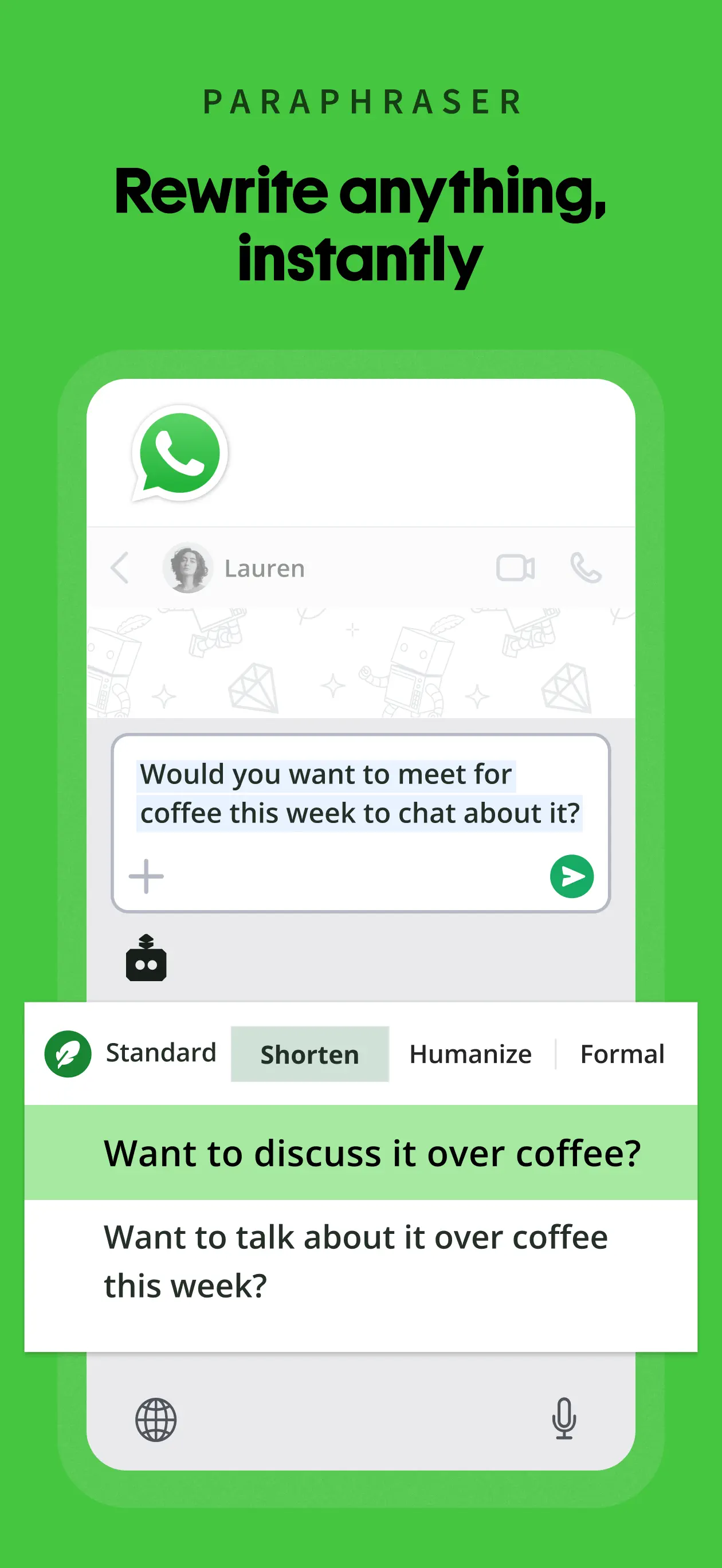 Quillbot-AI Writing & Keyboard App Store screenshot 3