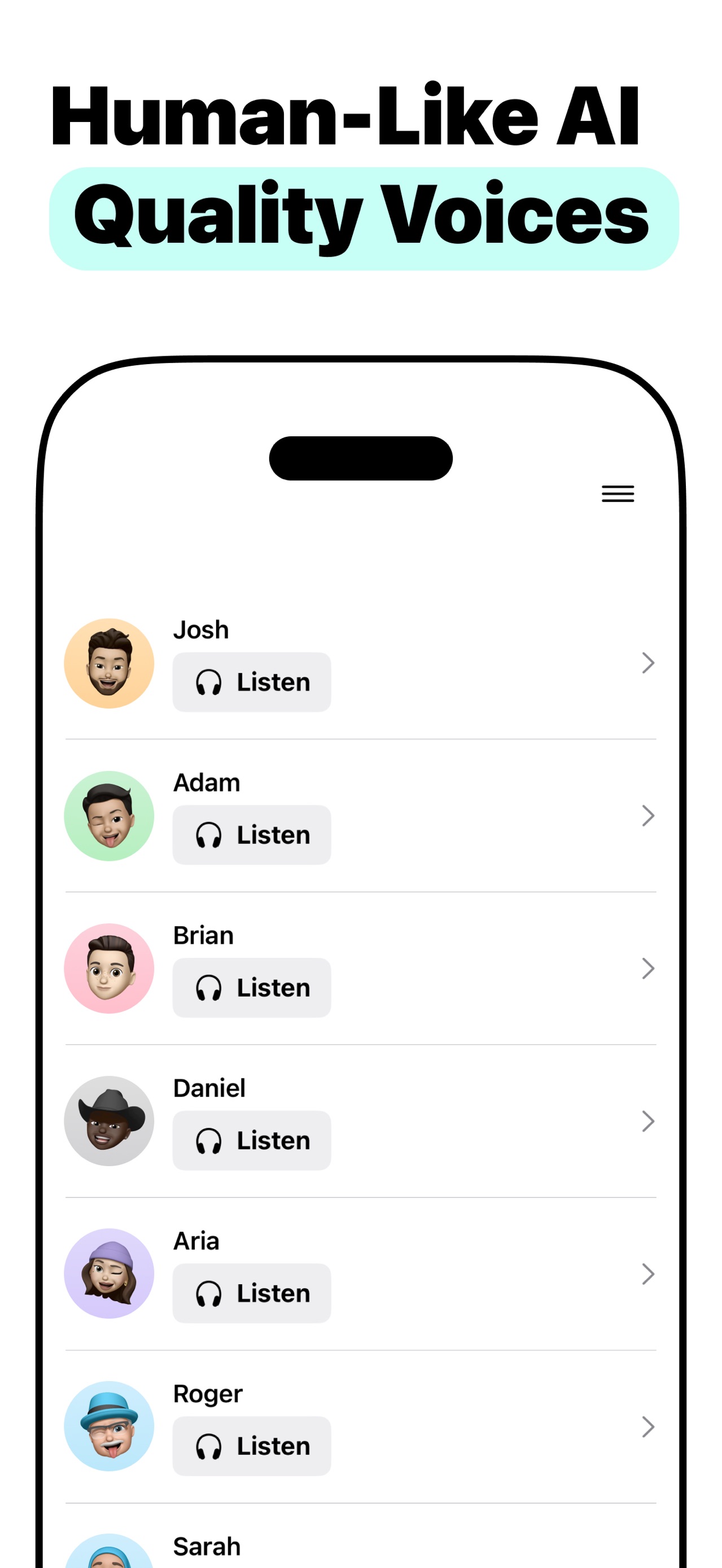 Labs AI : Text to Speech App Store screenshot 1