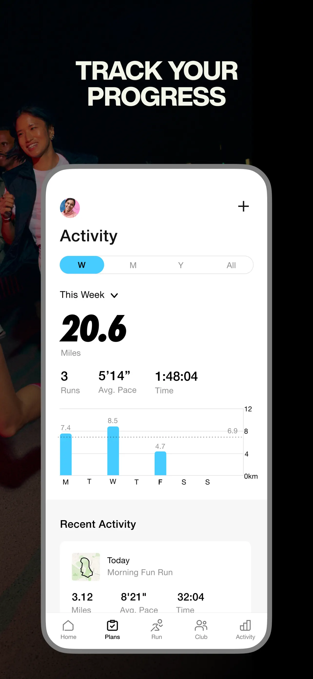 Nike Run Club: Running Coach App Store screenshot 4