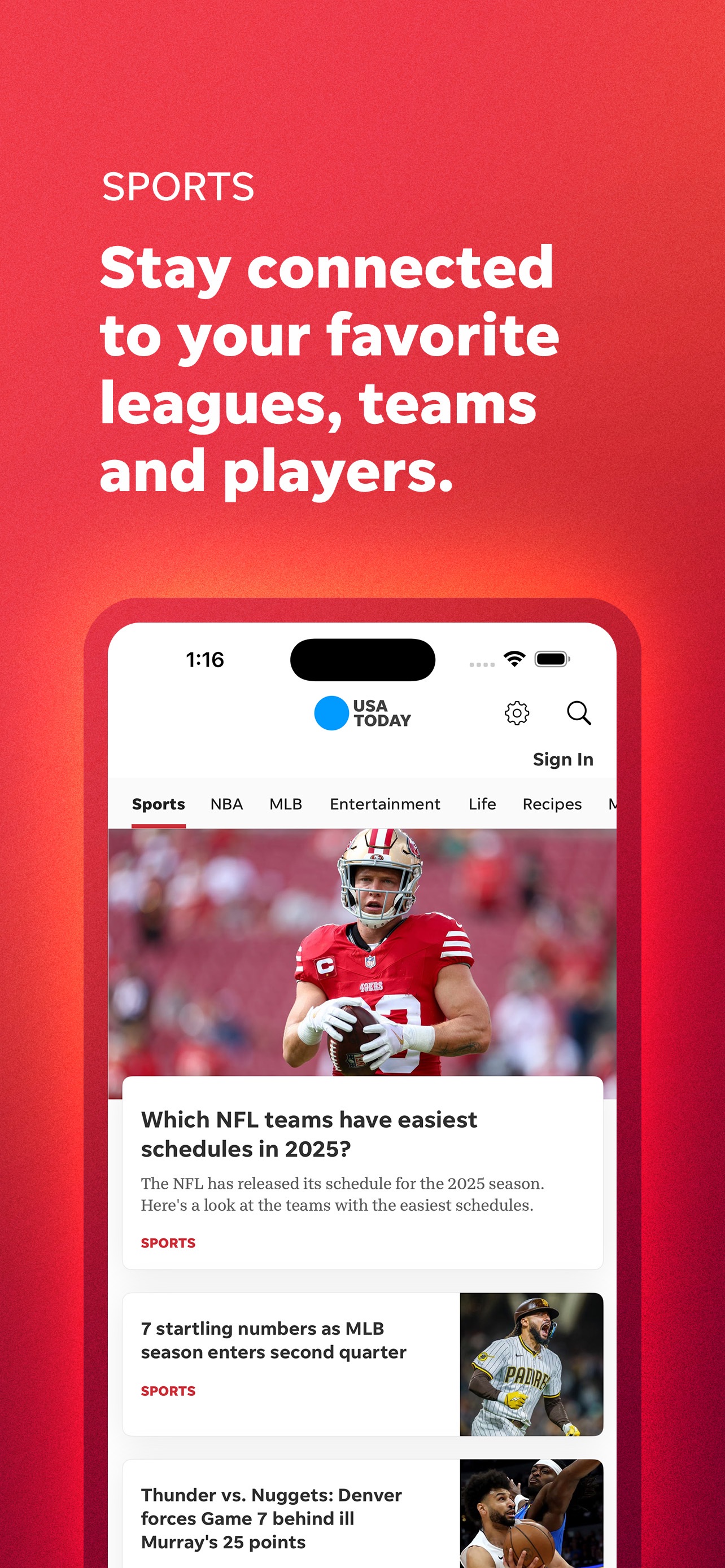 USA TODAY: US & Breaking News App Store screenshot 2