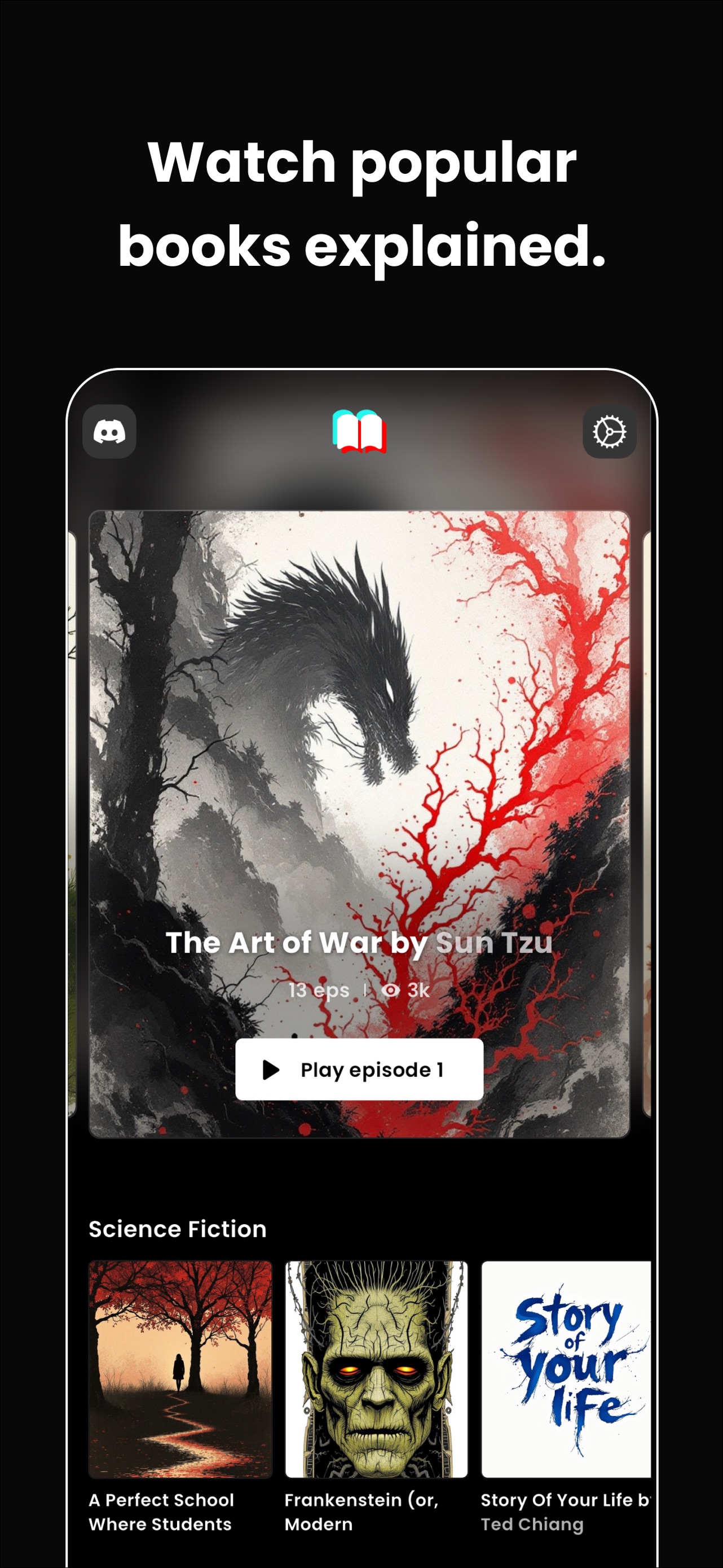 Booktok: Watch Books Explained App Store screenshot 2