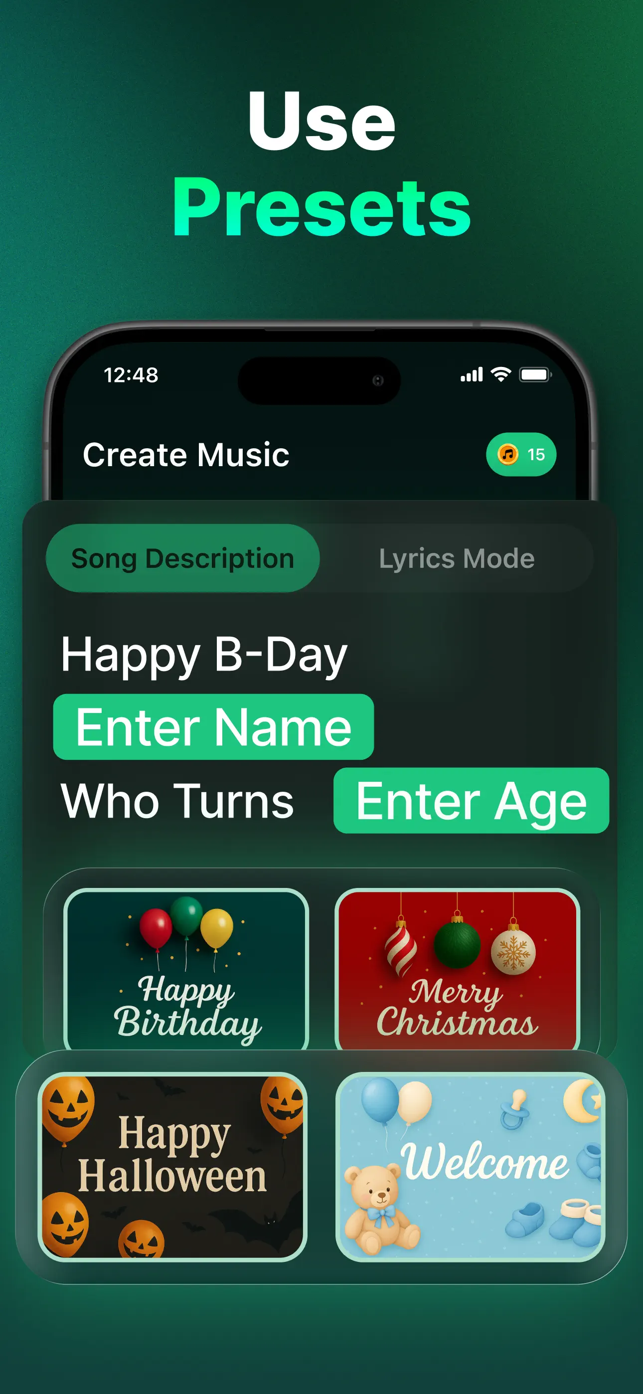 AI Song: AI Music Generator App Store screenshot 2