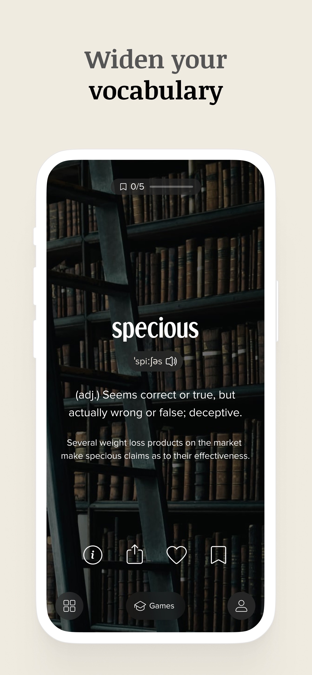 Vocabulary - Learn words daily App Store screenshot 3