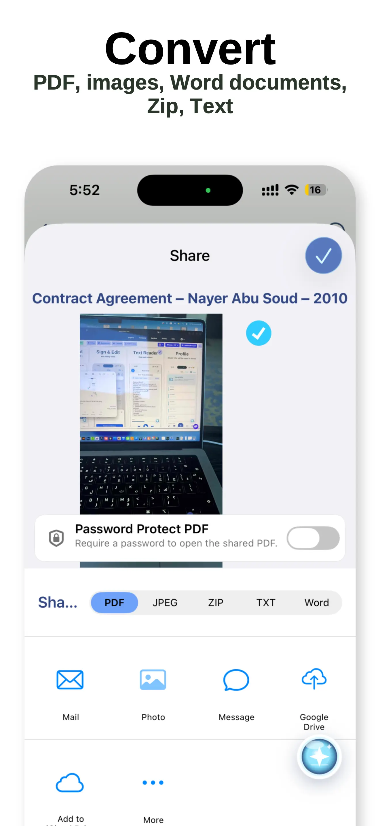 OneDocs Scanner Translator App Store screenshot 2