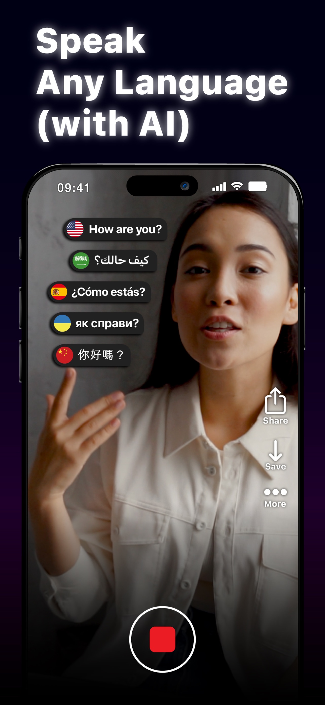 Voice Video Translator - AiDub App Store screenshot 4
