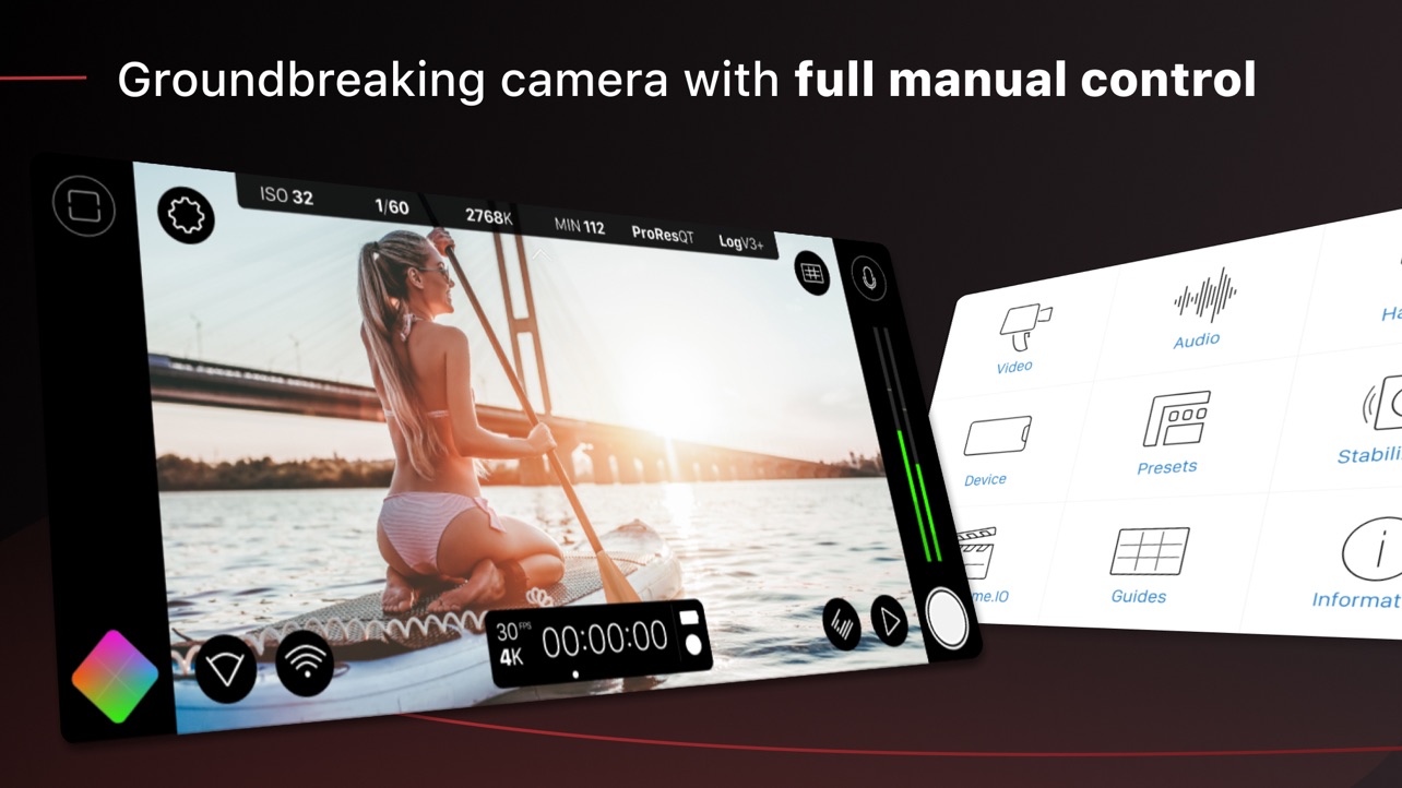 Filmic Pro－Video Camera App Store screenshot 1