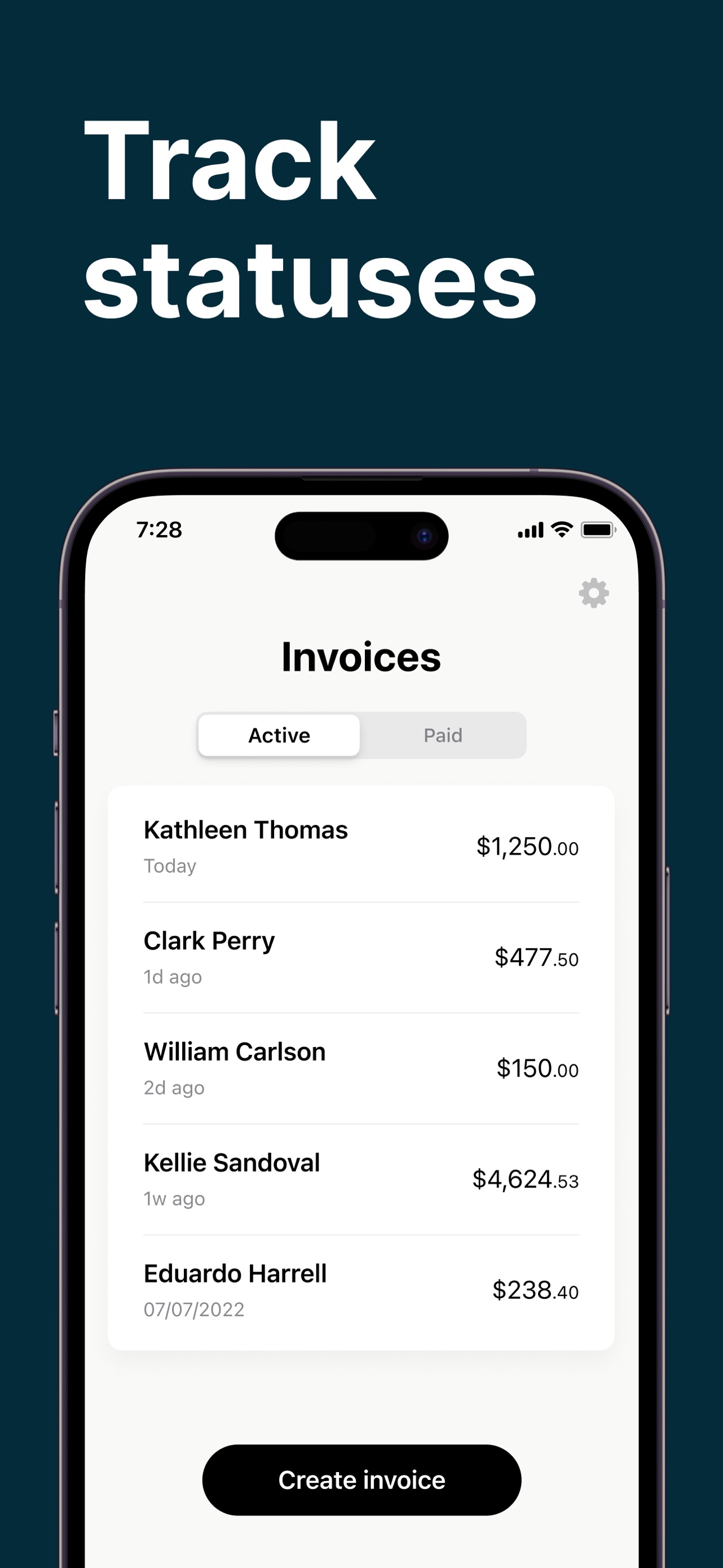 Invoice Maker ▸ Estimate App App Store screenshot 4